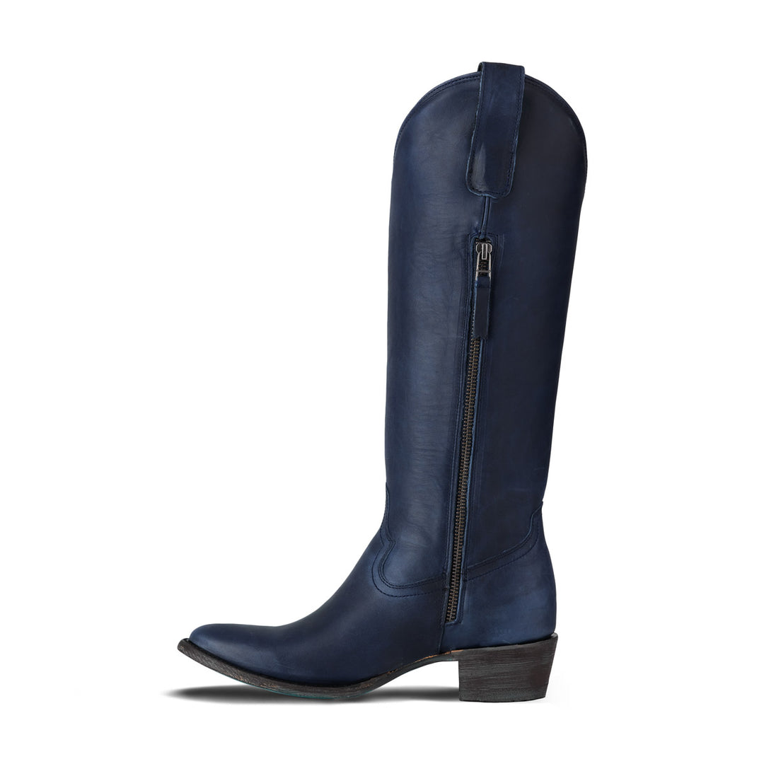 Plain Jane Boot - Midnight Navy Ladies Boot  Western Fashion by Lane