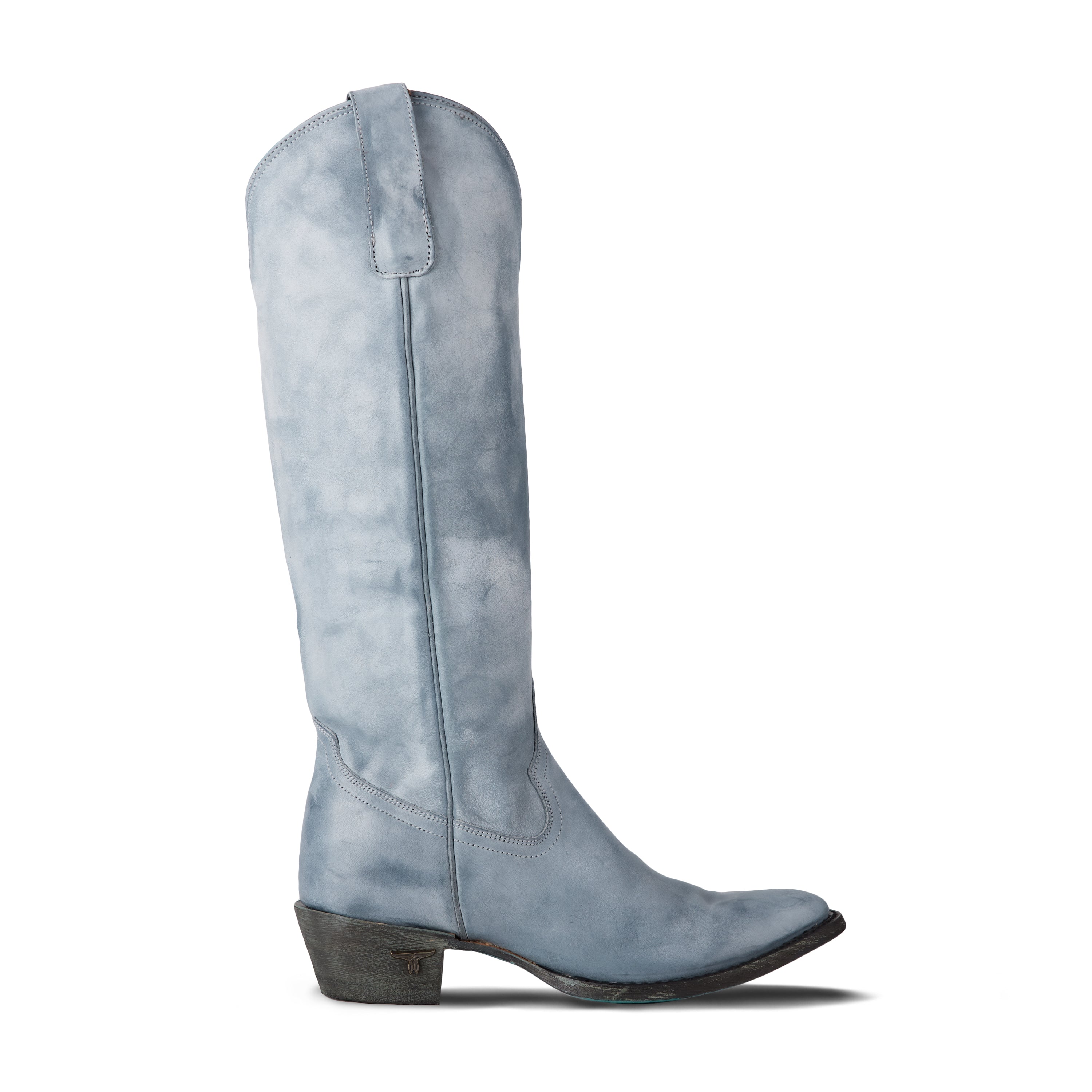 Plain Jane Boot - Washed Denim Ladies Boot Western Fashion by Lane