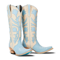 Jolene Boot - Blueberry Buttermilk Ladies Boot Pale Ivory Western Fashion by Lane