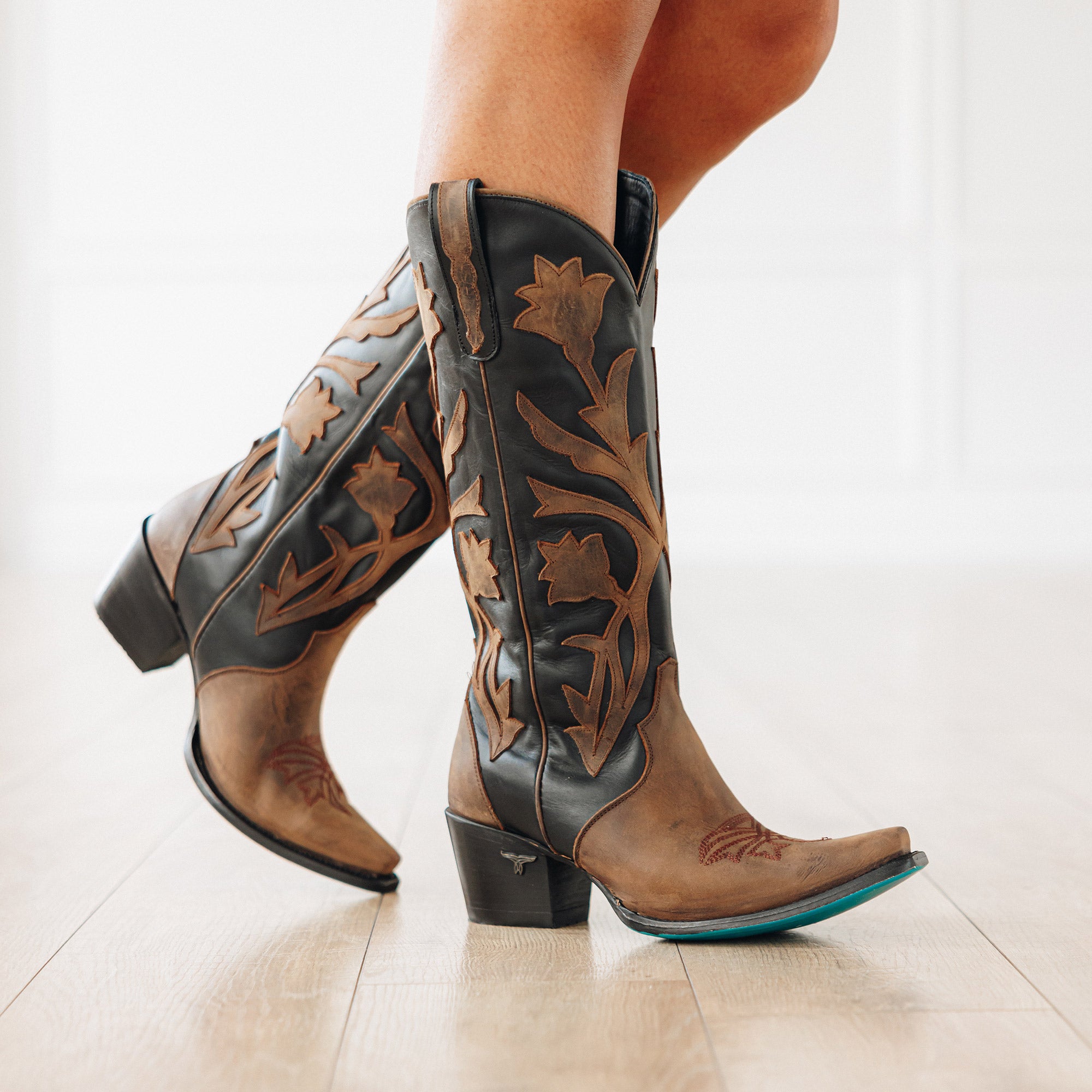 Jolene Boot - Midnight Whiskey Ladies Boot Western Fashion by Lane