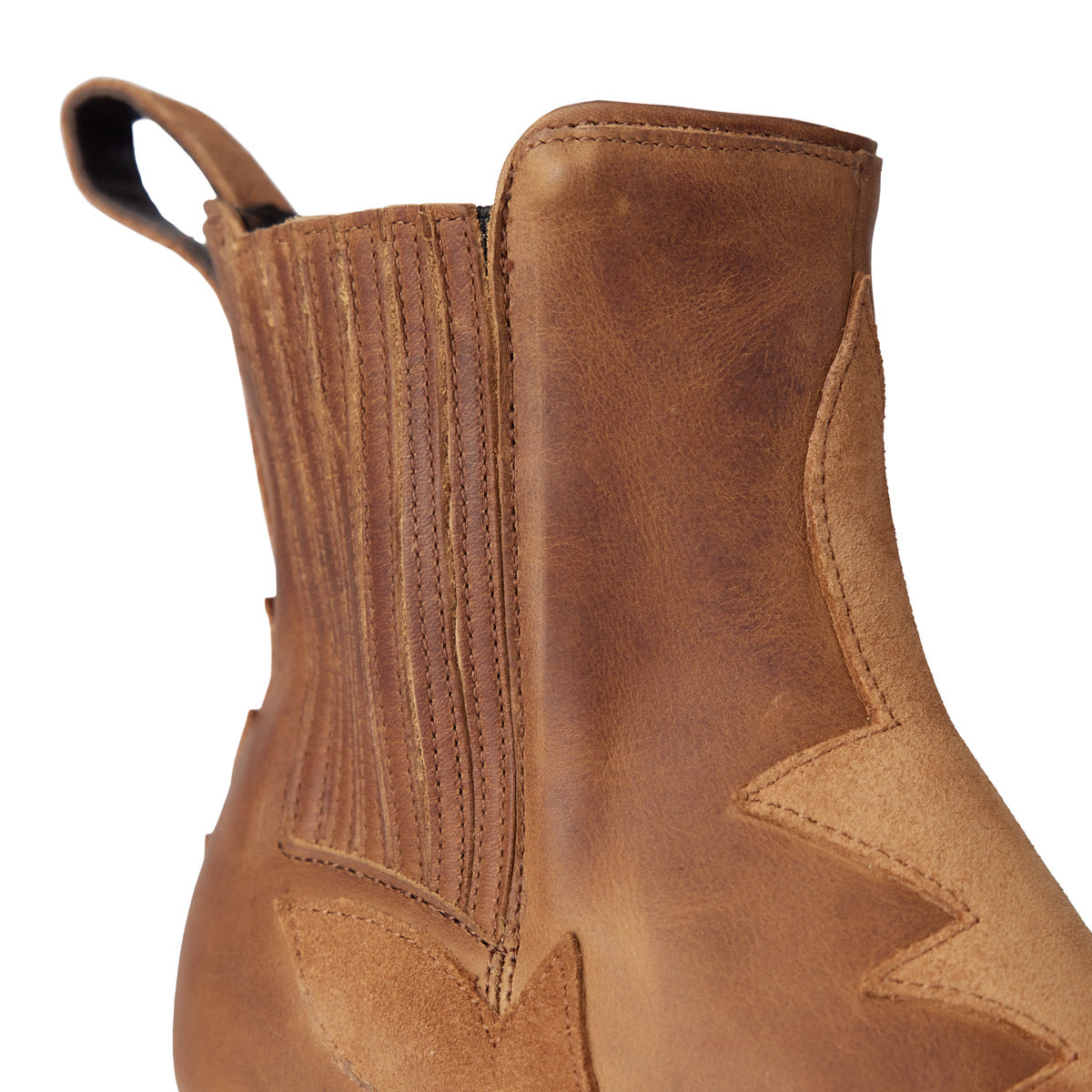 Western Chelsea Bootie - Toffee Suede Ladies Bootie Western Fashion by Lane