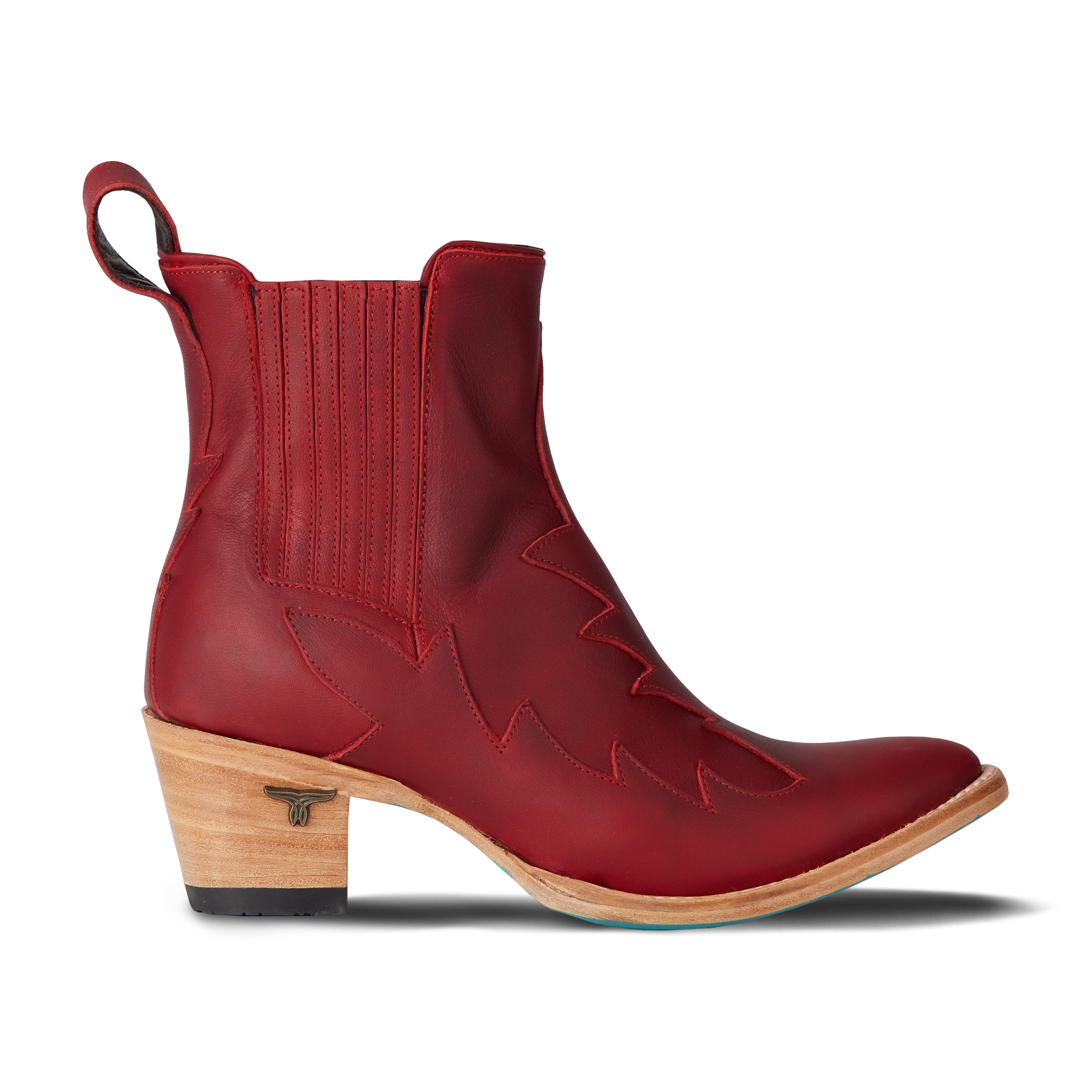 Western Chelsea Bootie - Smoldering Ruby Ladies Bootie Western Fashion by Lane
