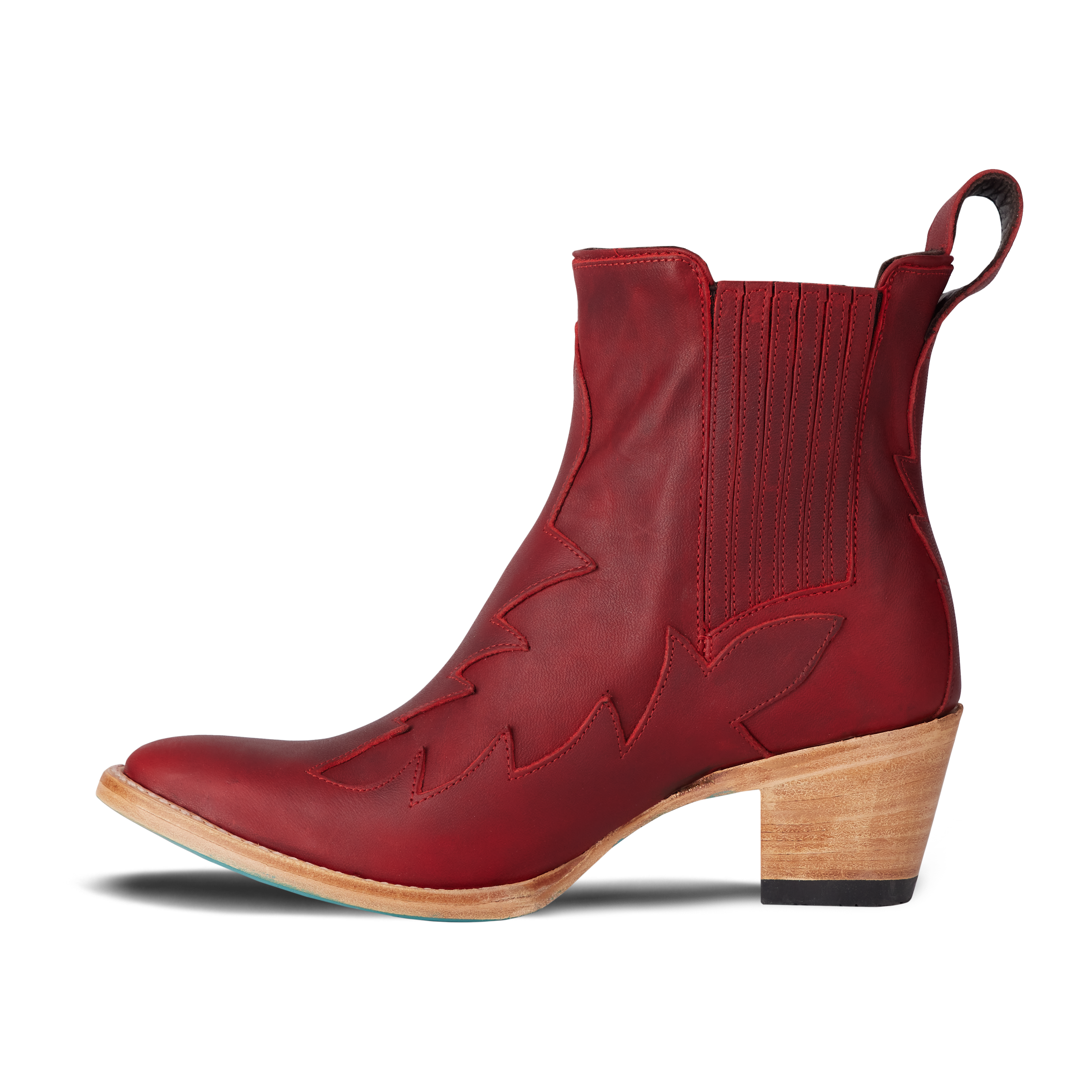 Western Chelsea Bootie - Smoldering Ruby Ladies Bootie Western Fashion by Lane