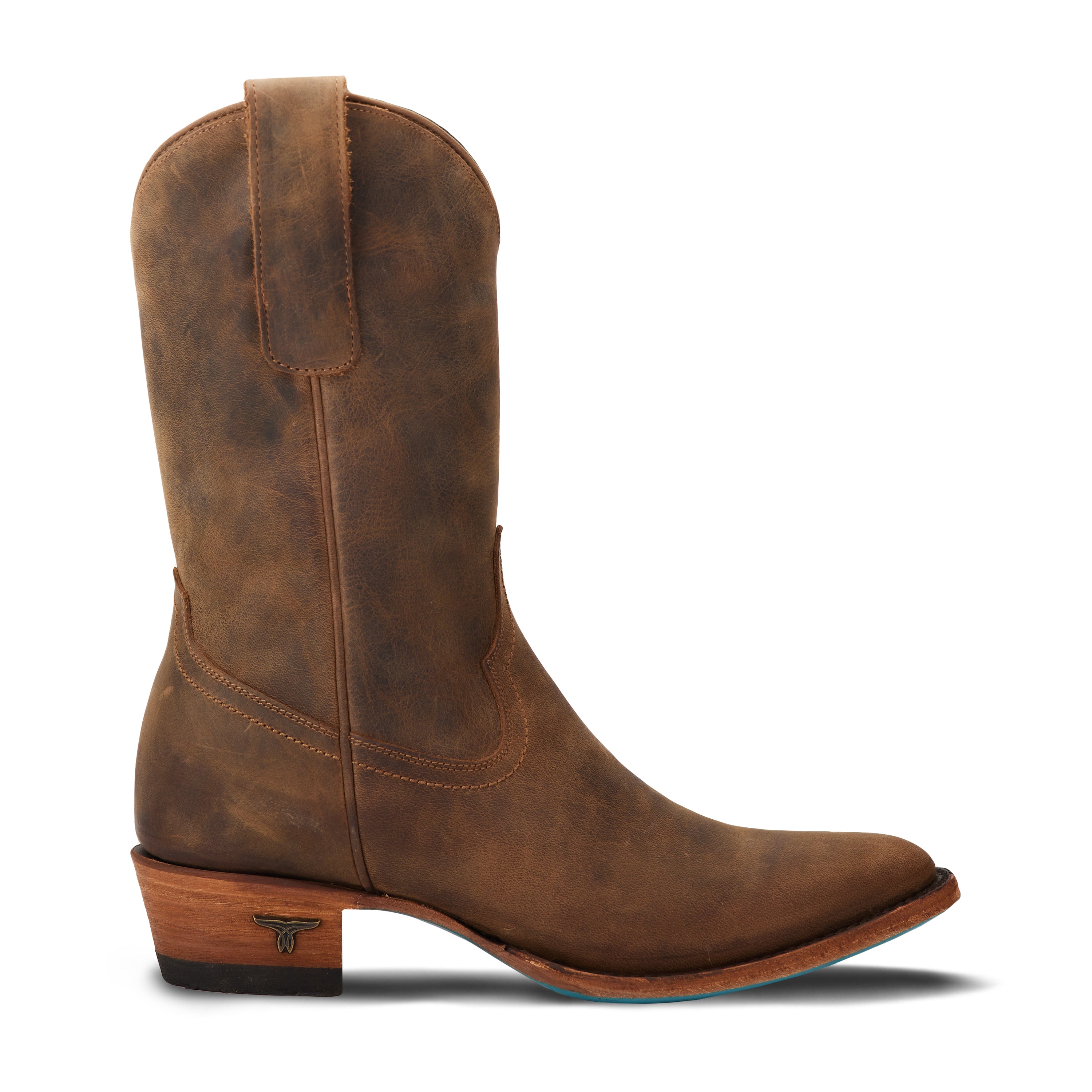 Plain Jane Midi - Burnt Caramel Ladies Boot  Western Fashion by Lane