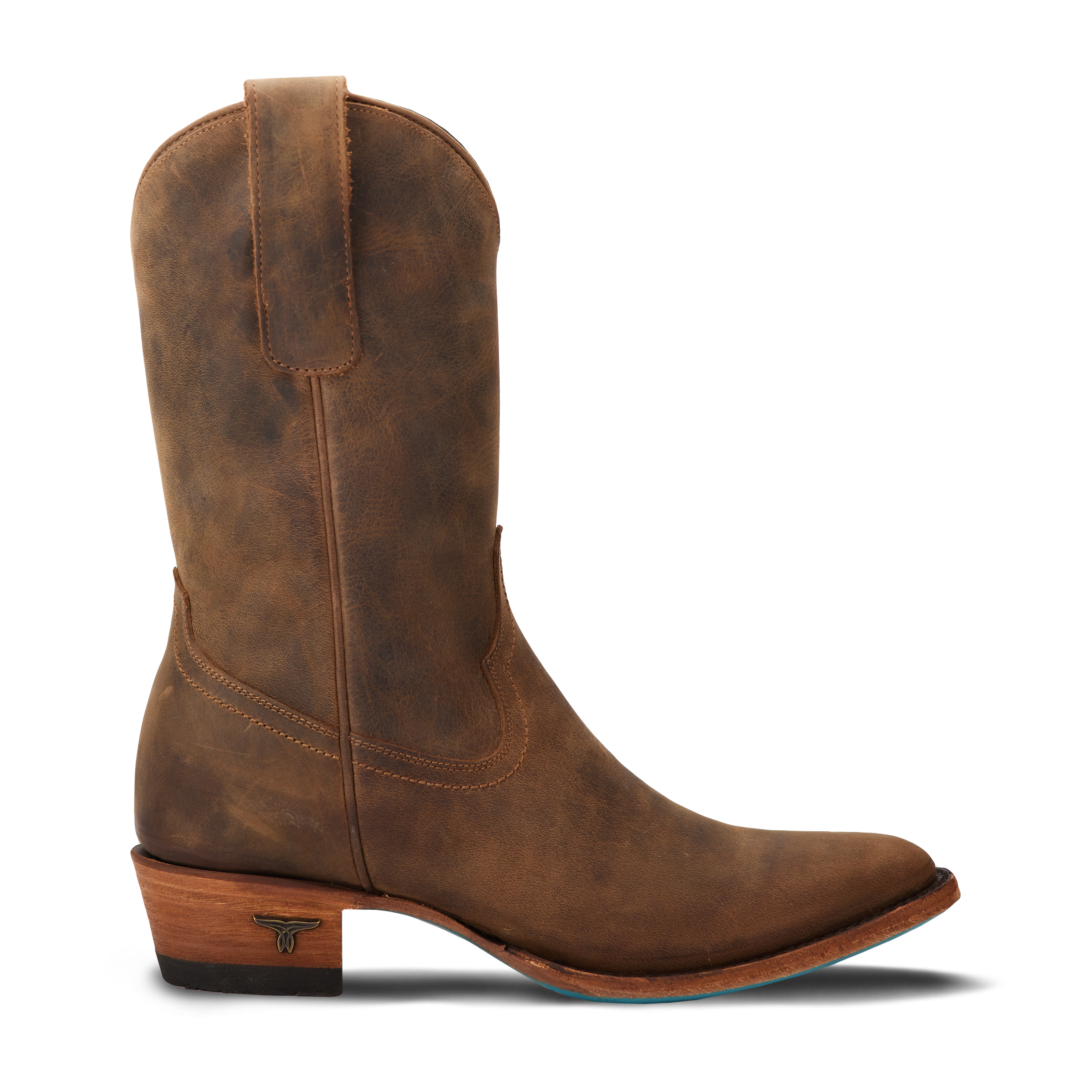 Plain Jane Midi - Burnt Caramel Ladies Boot Western Fashion by Lane