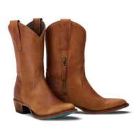 Plain Jane Midi - Terracotta Ladies Boot  Western Fashion by Lane