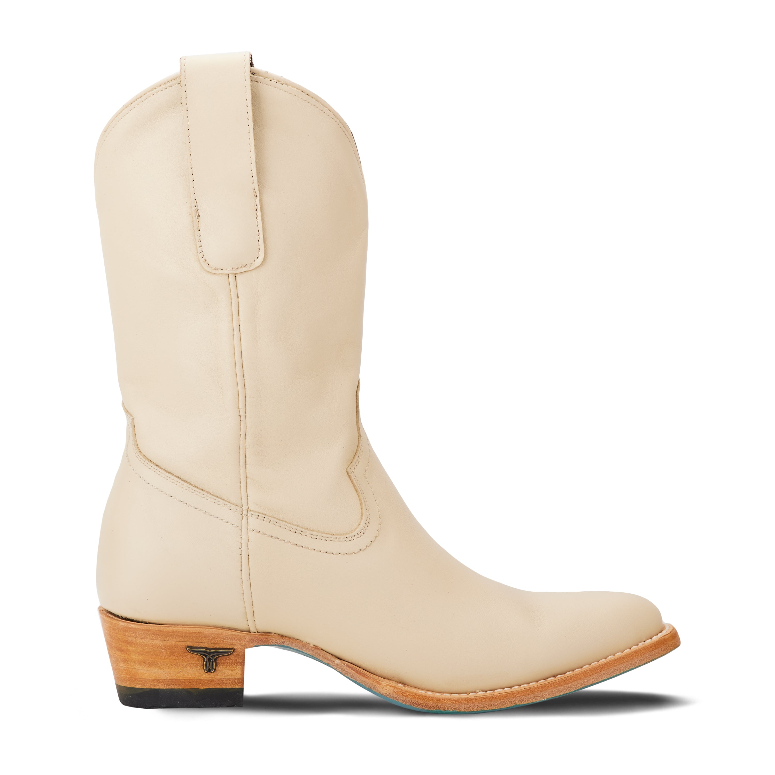 Plain Jane Midi - Pale Ivory Ladies Boot  Western Fashion by Lane