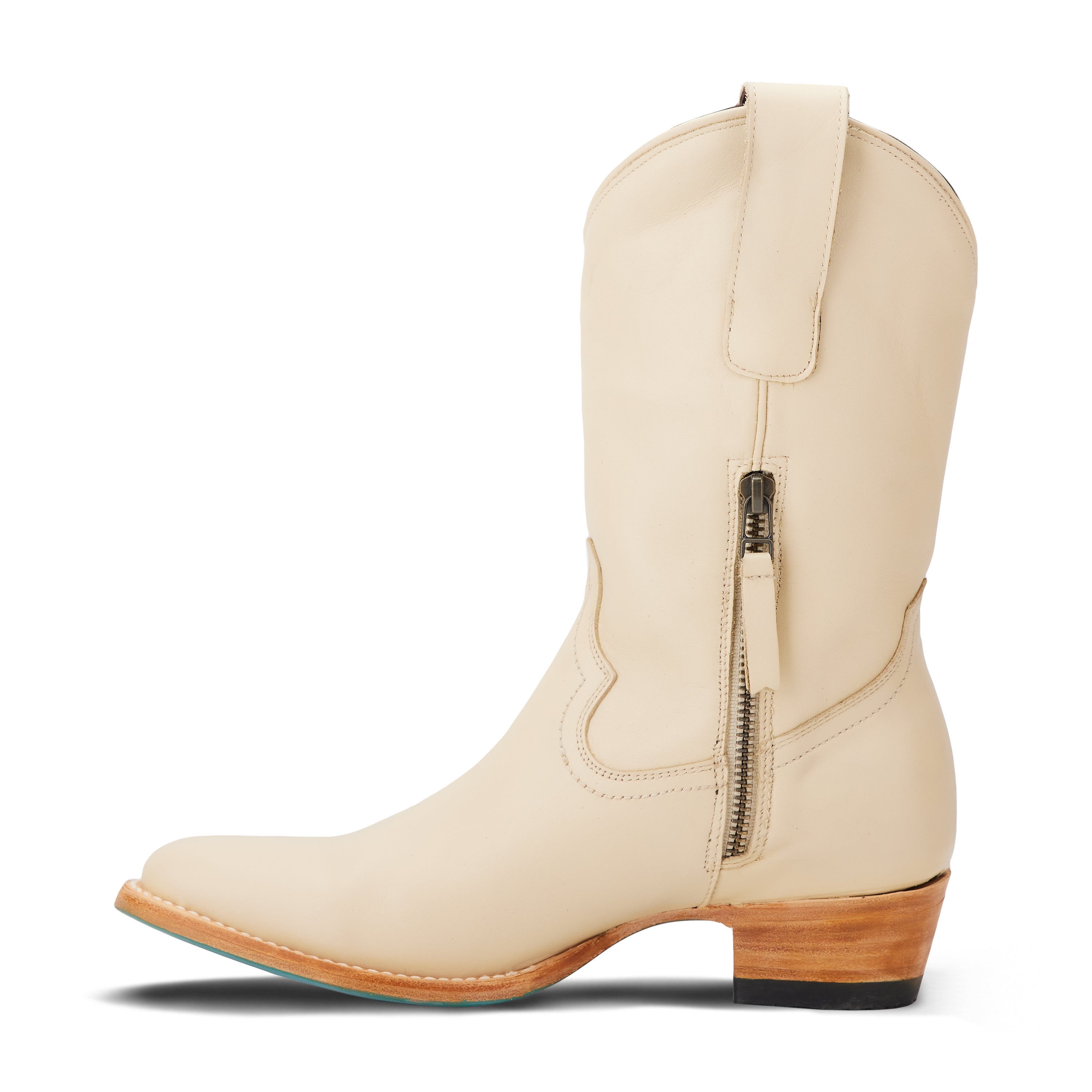 Plain Jane Midi - Pale Ivory Ladies Boot  Western Fashion by Lane