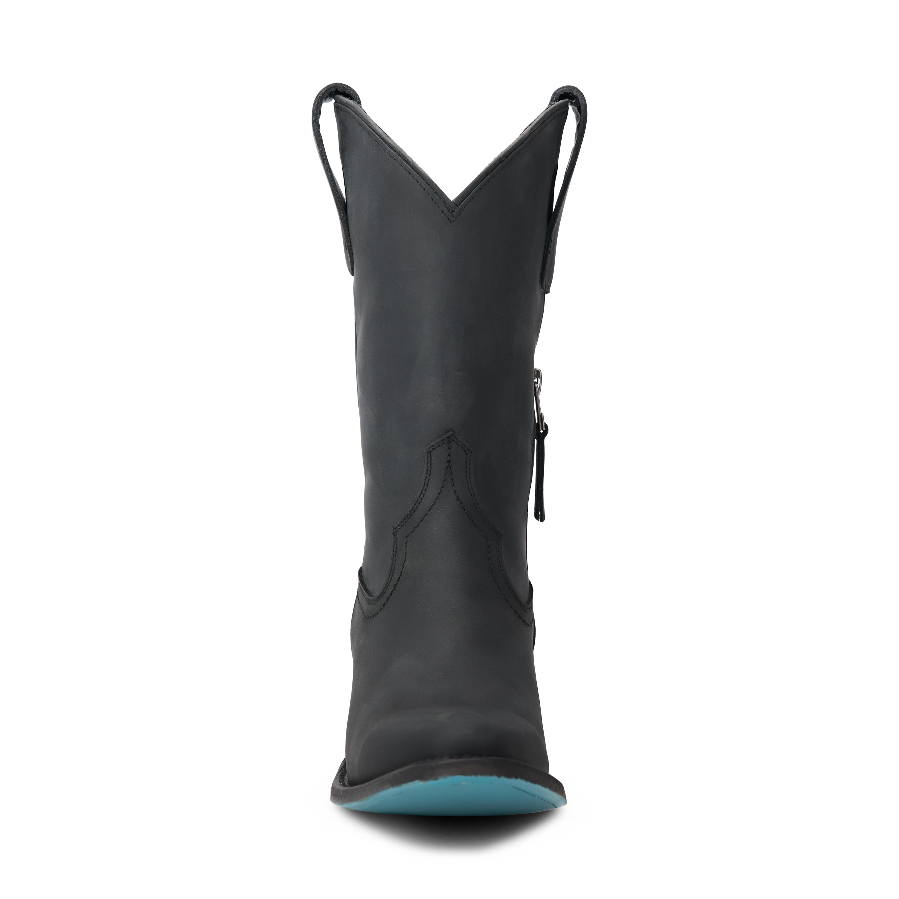 Plain Jane Midi - Matte Black Ladies Boot Western Fashion by Lane