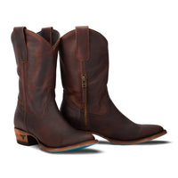 Plain Jane Midi - Cognac Ladies Boot Cognac Western Fashion by Lane