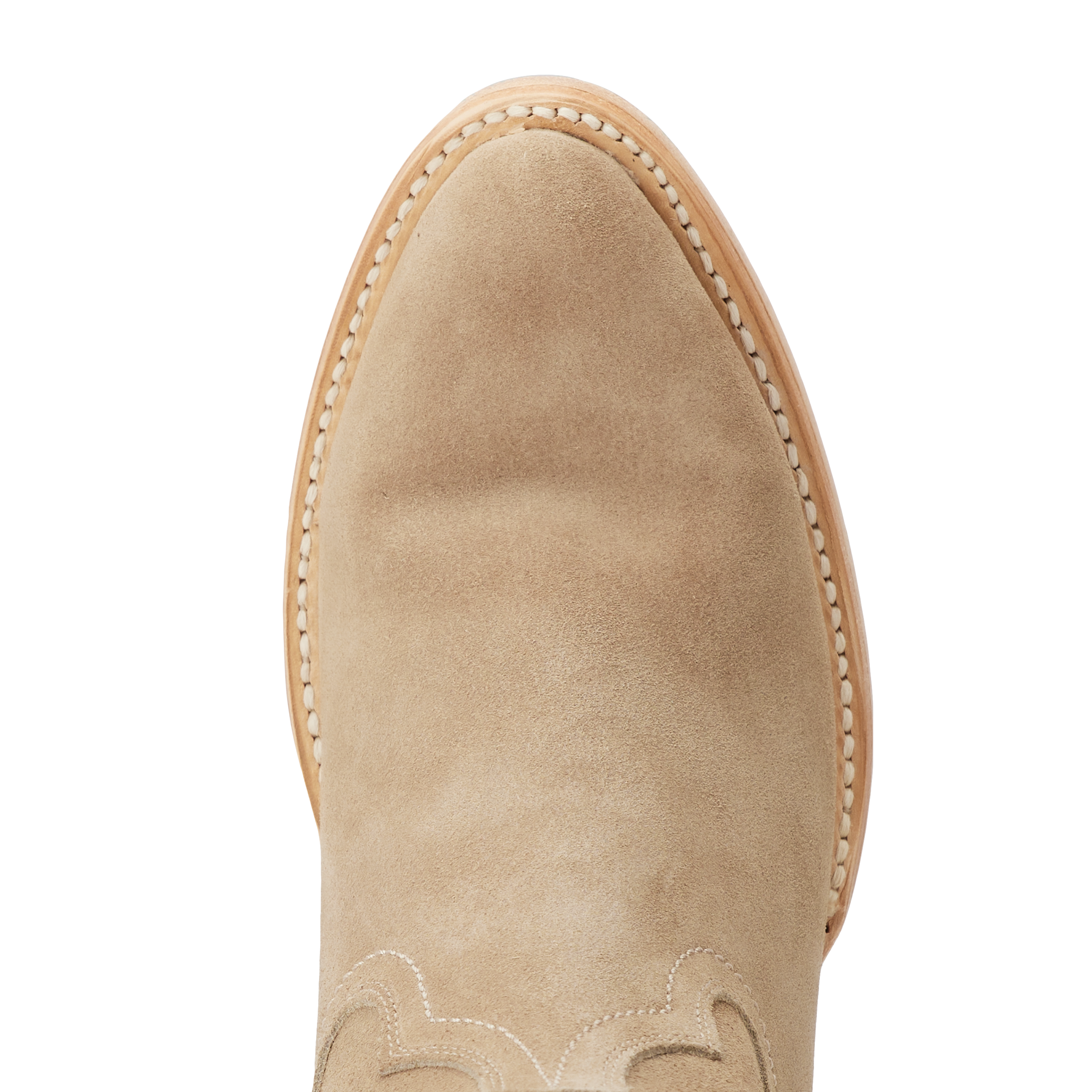 Plain Jane Midi - Latte Suede Ladies Boot Western Fashion by Lane