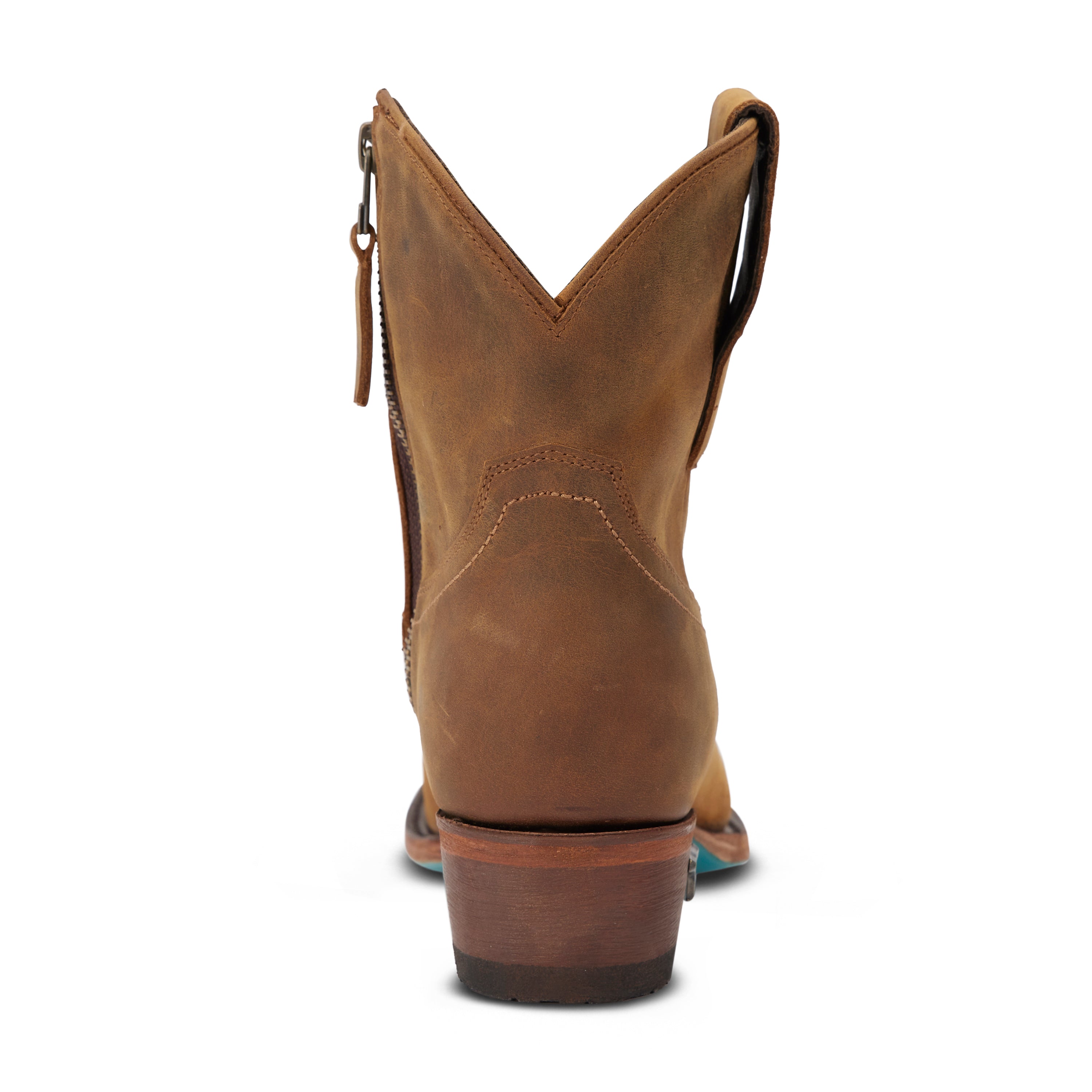 Plain Jane Bootie - Burnt Caramel Ladies Bootie Western Fashion by Lane