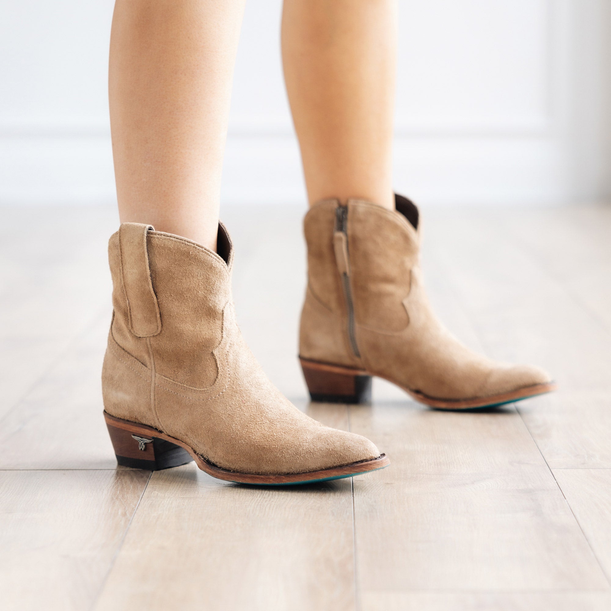 Plain Jane Bootie - Shroom Suede**FINAL SALE** Ladies Bootie Western Fashion by Lane