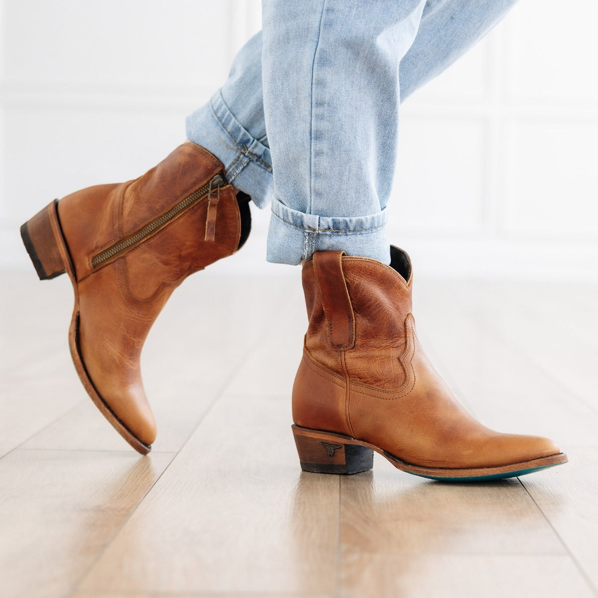 Plain Jane Bootie - Terracotta Ladies Bootie Western Fashion by Lane