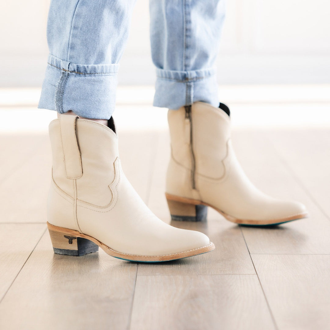 Ankle boots - White - Ladies