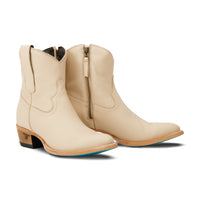 Plain Jane Bootie - Pale Ivory Ladies Bootie Pale Ivory Western Fashion by Lane