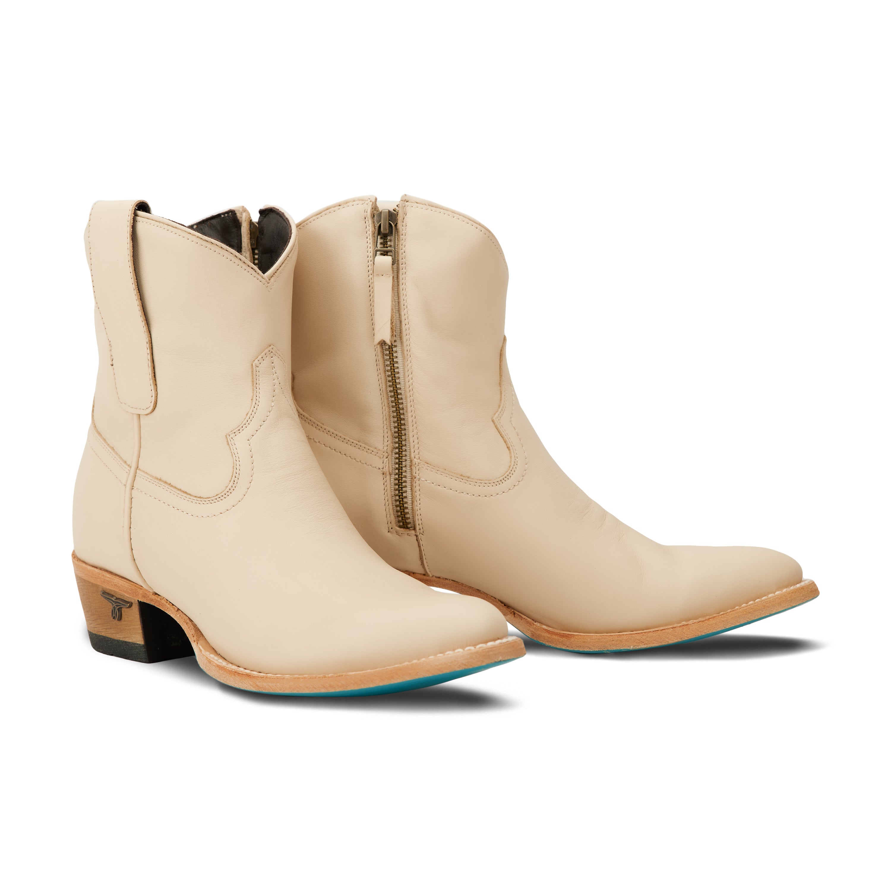 Plain Jane Bootie - Pale Ivory Ladies Bootie Pale Ivory Western Fashion by Lane