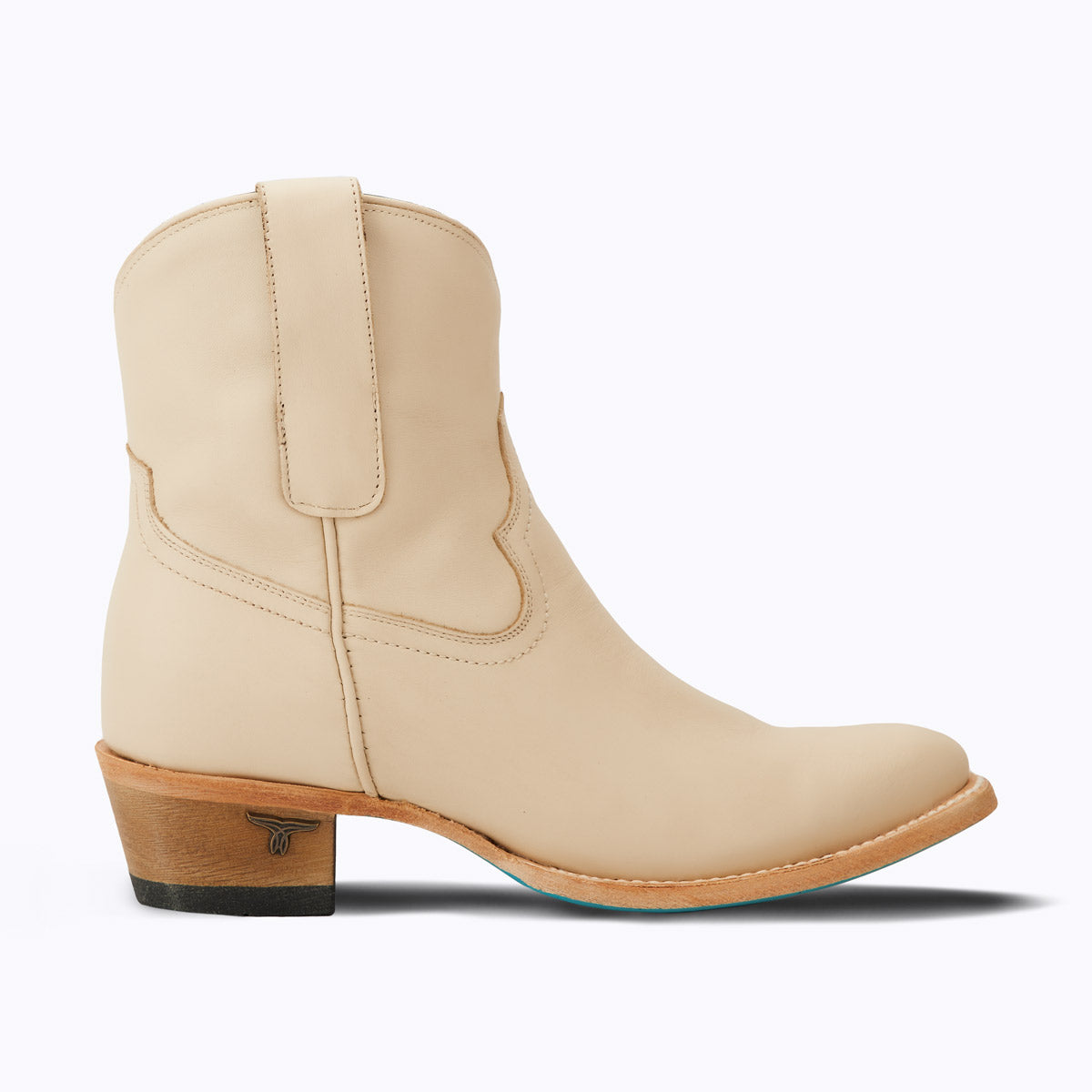 Lane PLAIN JANE BOOTIES in Pale Ivory