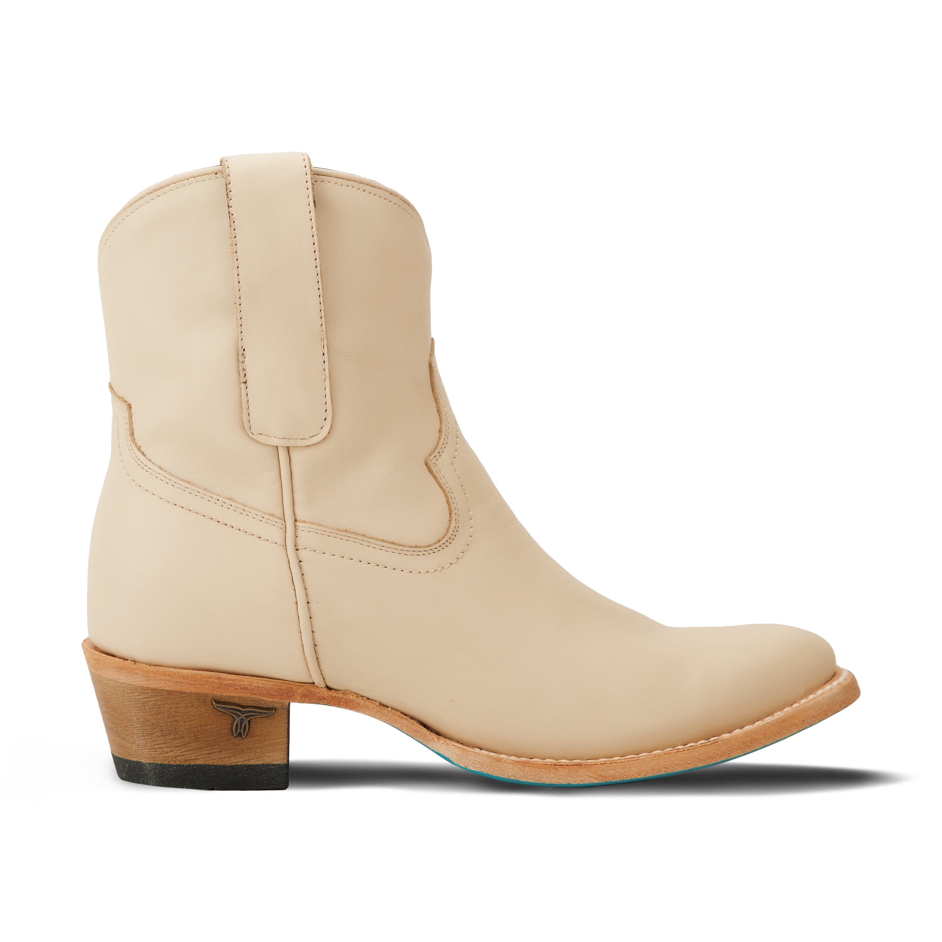 Plain Jane Bootie - Pale Ivory Ladies Bootie Western Fashion by Lane