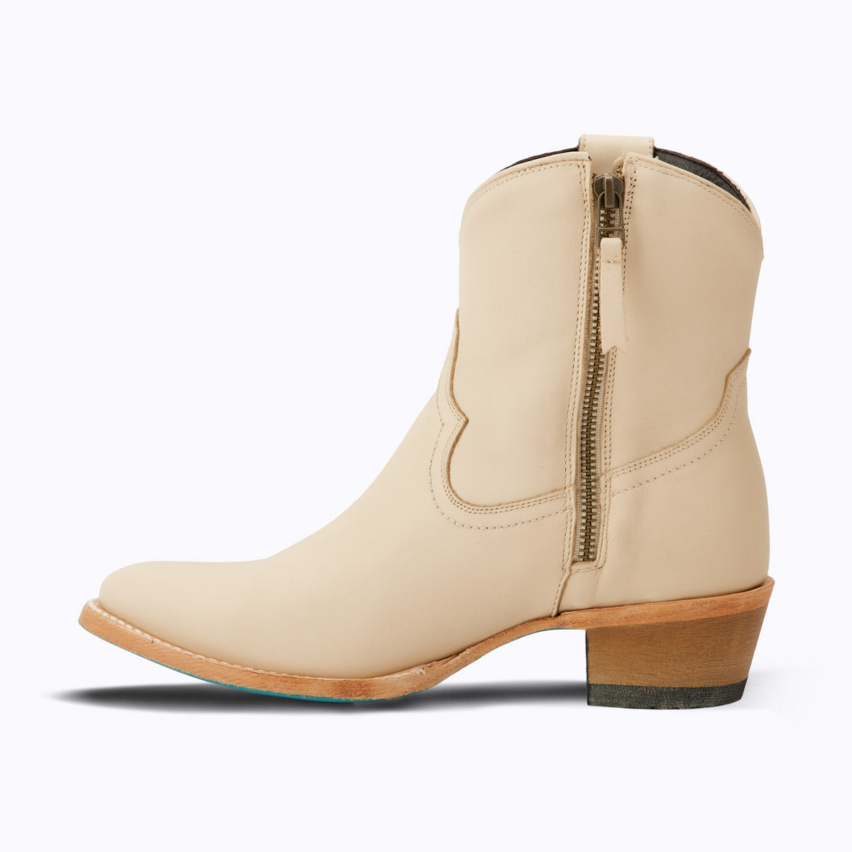 Cream on sale short boots