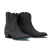 Plain Jane Bootie - Matte Black Ladies Bootie Matte Black Western Fashion by Lane