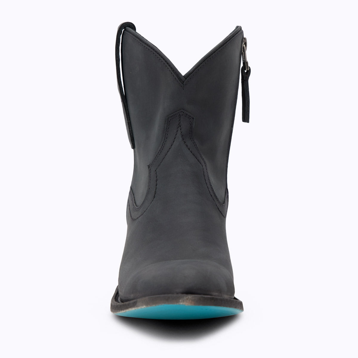 Plain black hot sale boots womens