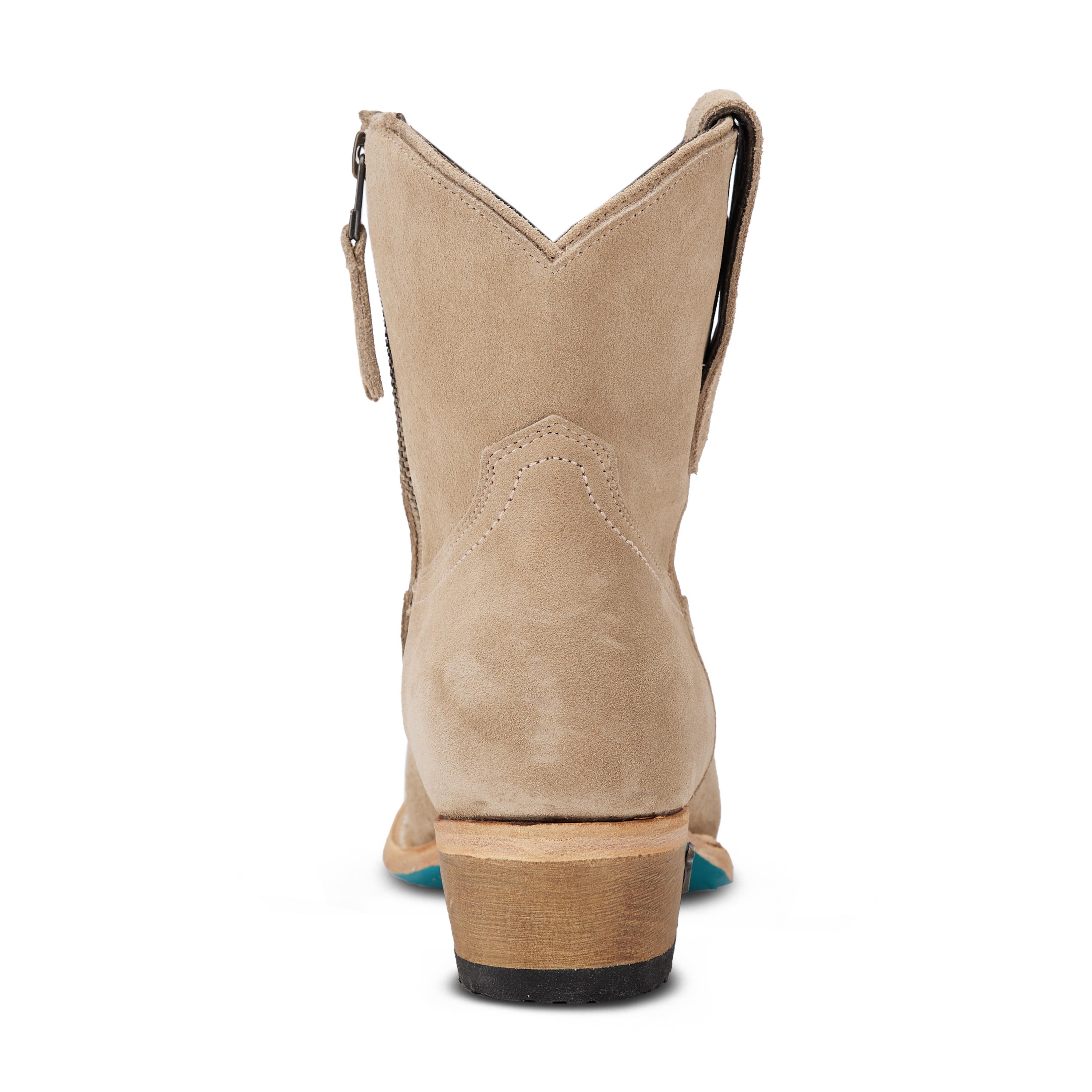 Plain Jane Bootie - Latte Suede Ladies Bootie Western Fashion by Lane