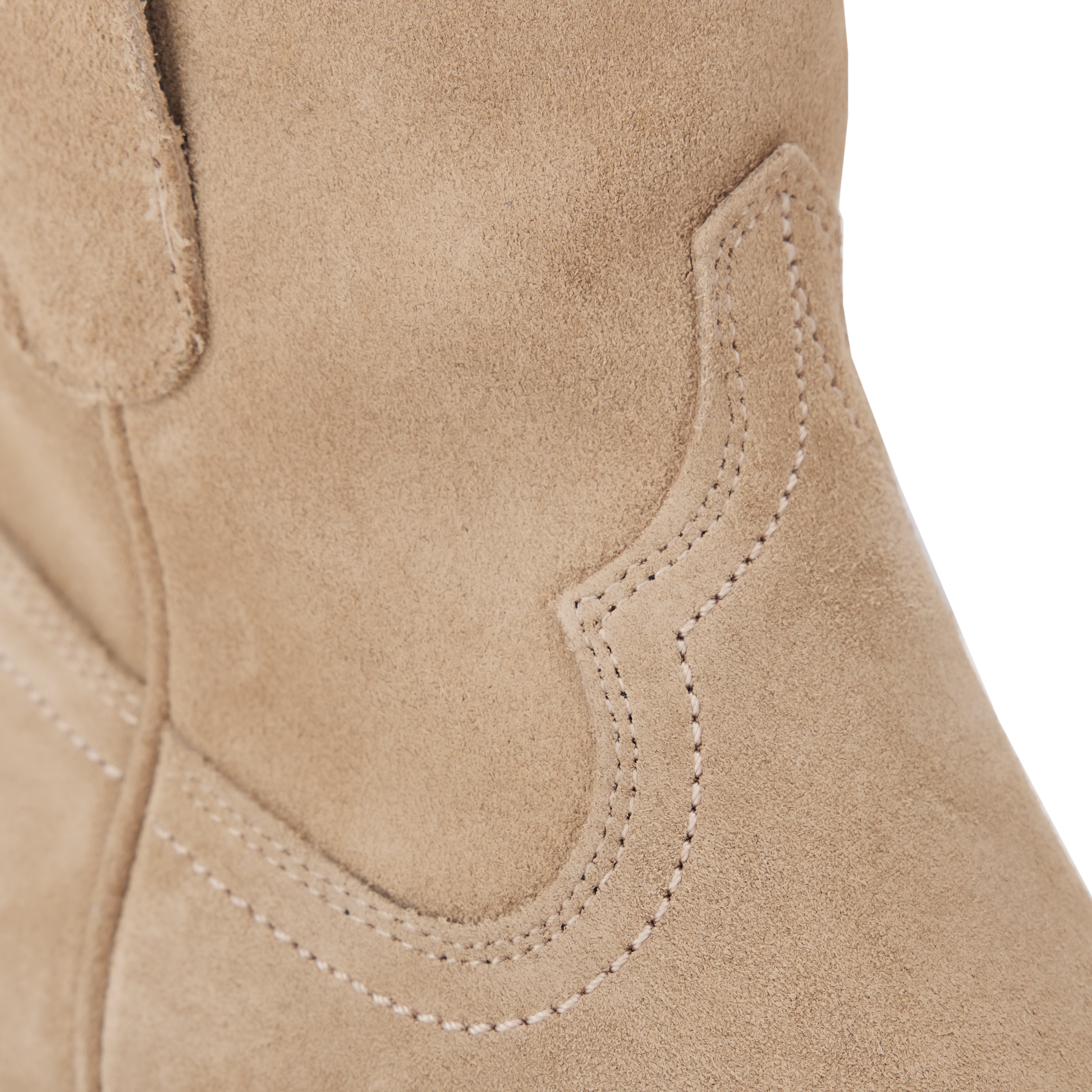 Plain Jane Bootie - Latte Suede Ladies Bootie Western Fashion by Lane