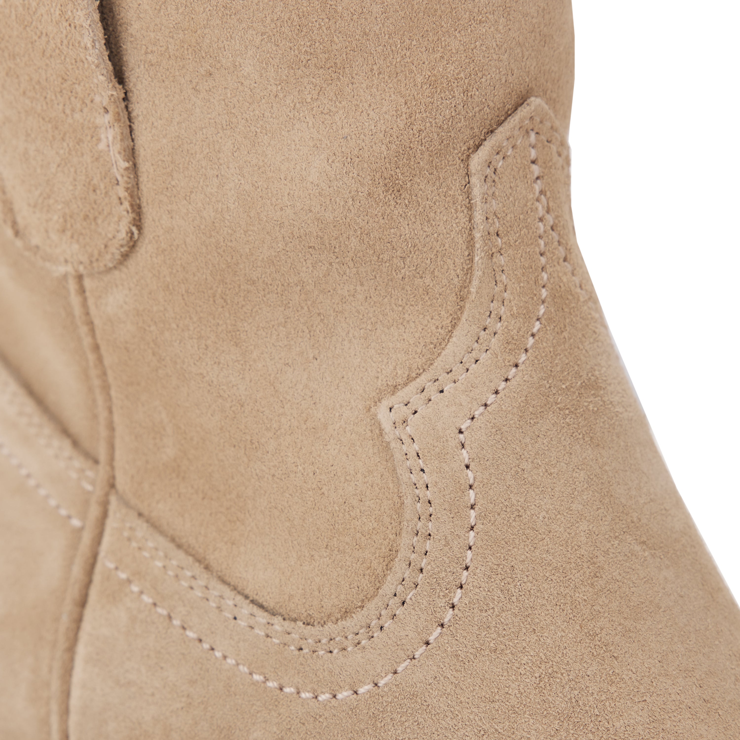 Plain Jane Bootie - Latte Suede Ladies Bootie Western Fashion by Lane