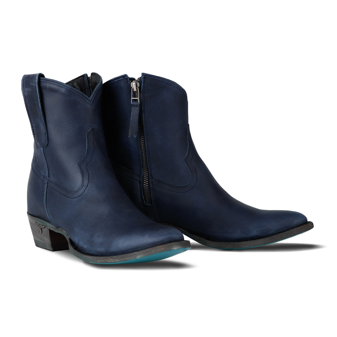 Plain Jane Bootie - Midnight Navy Ladies Bootie  Western Fashion by Lane