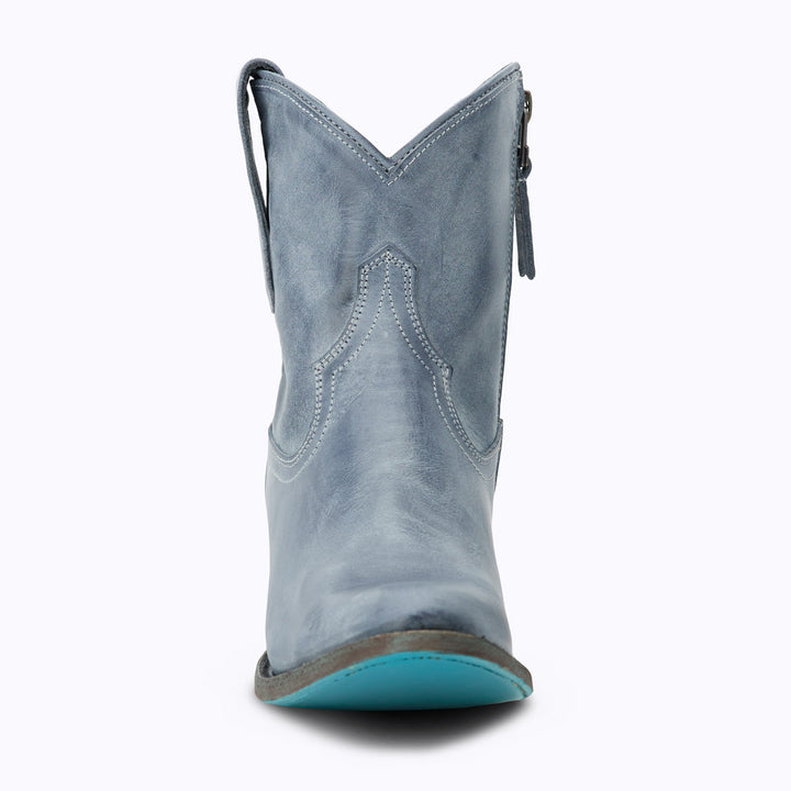 Plain Jane Bootie - Washed Denim Ladies Bootie  Western Fashion by Lane