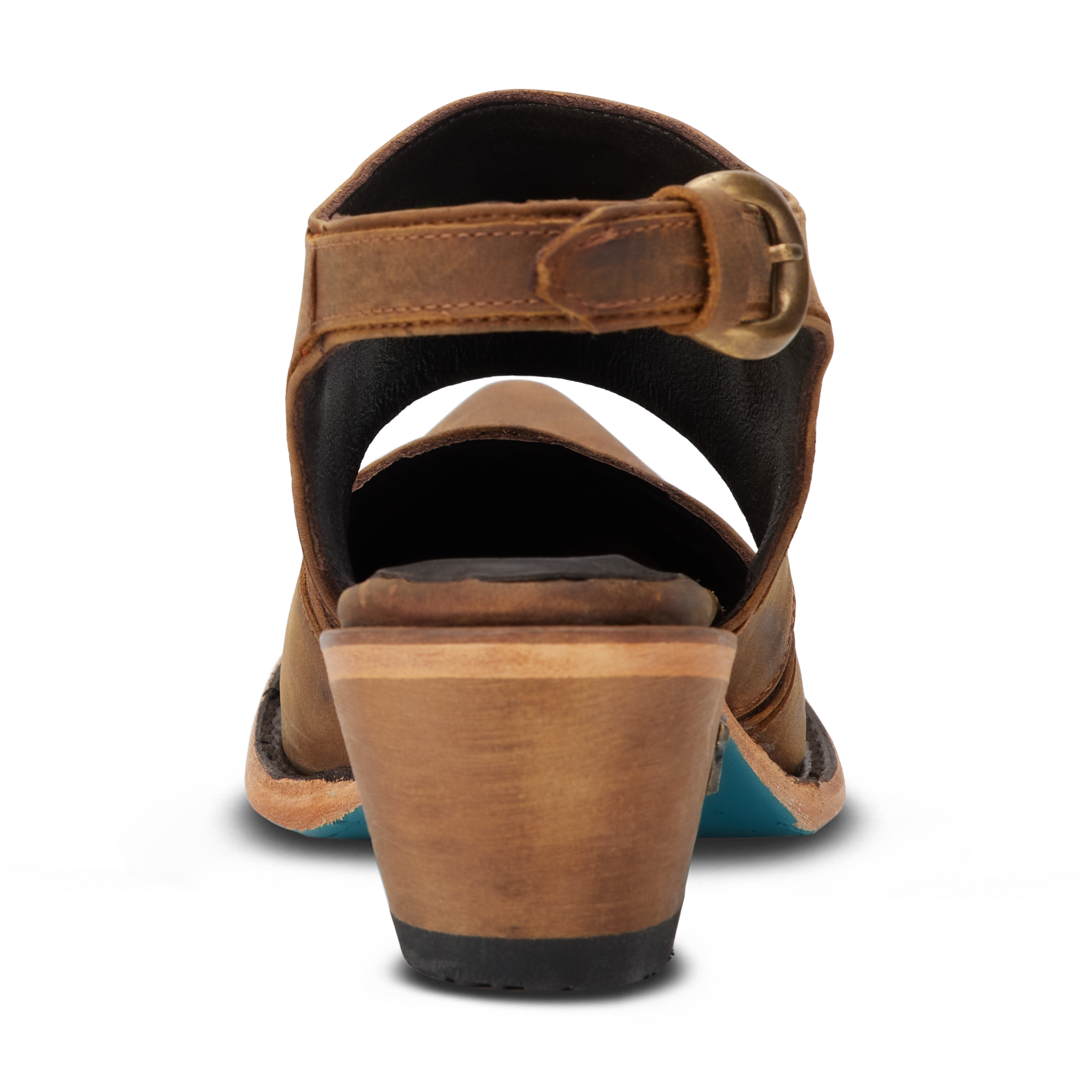 Plain Jane Slingback Mule - Burnt Caramel Mule Western Fashion by Lane