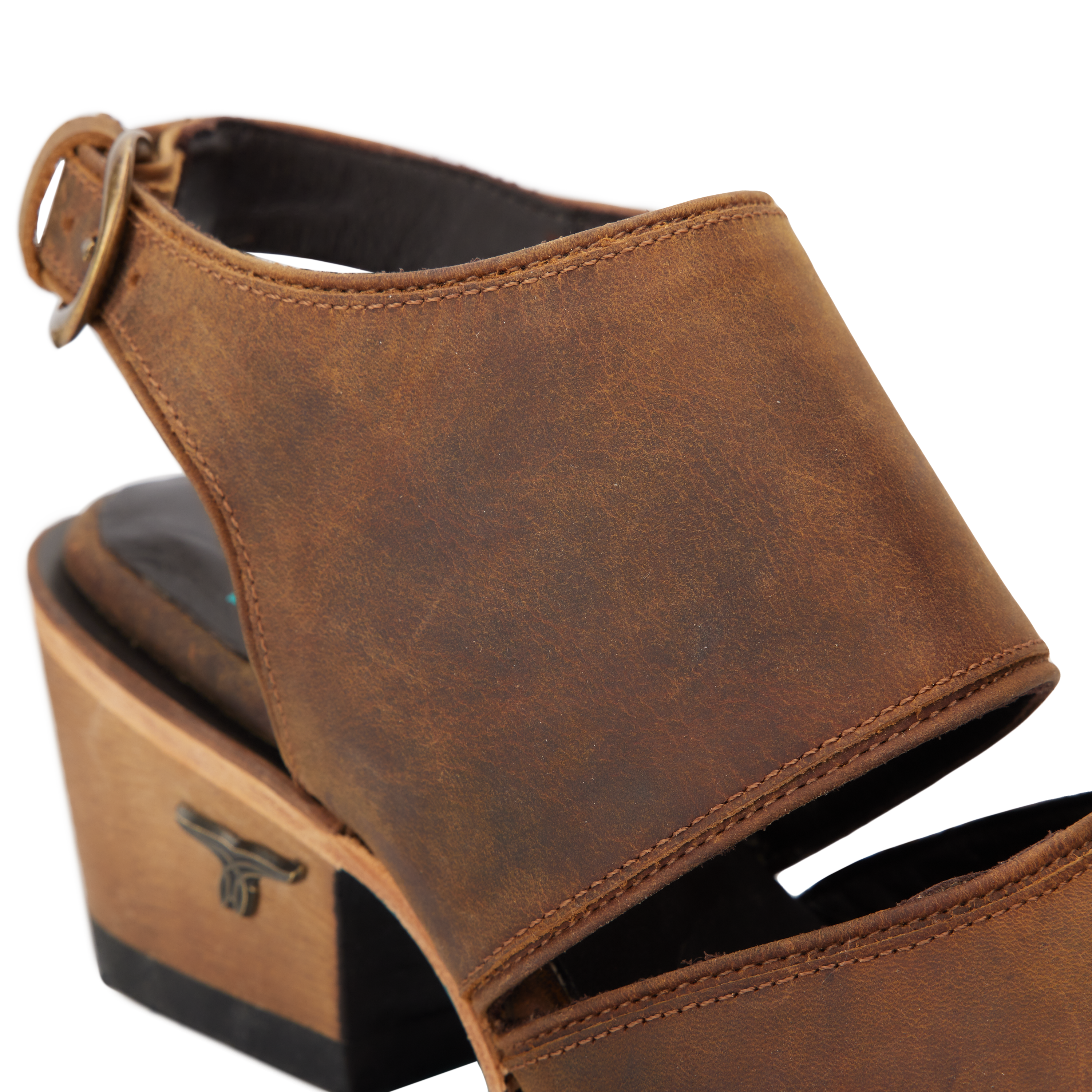 Plain Jane Slingback Mule - Burnt Caramel Mule Western Fashion by Lane