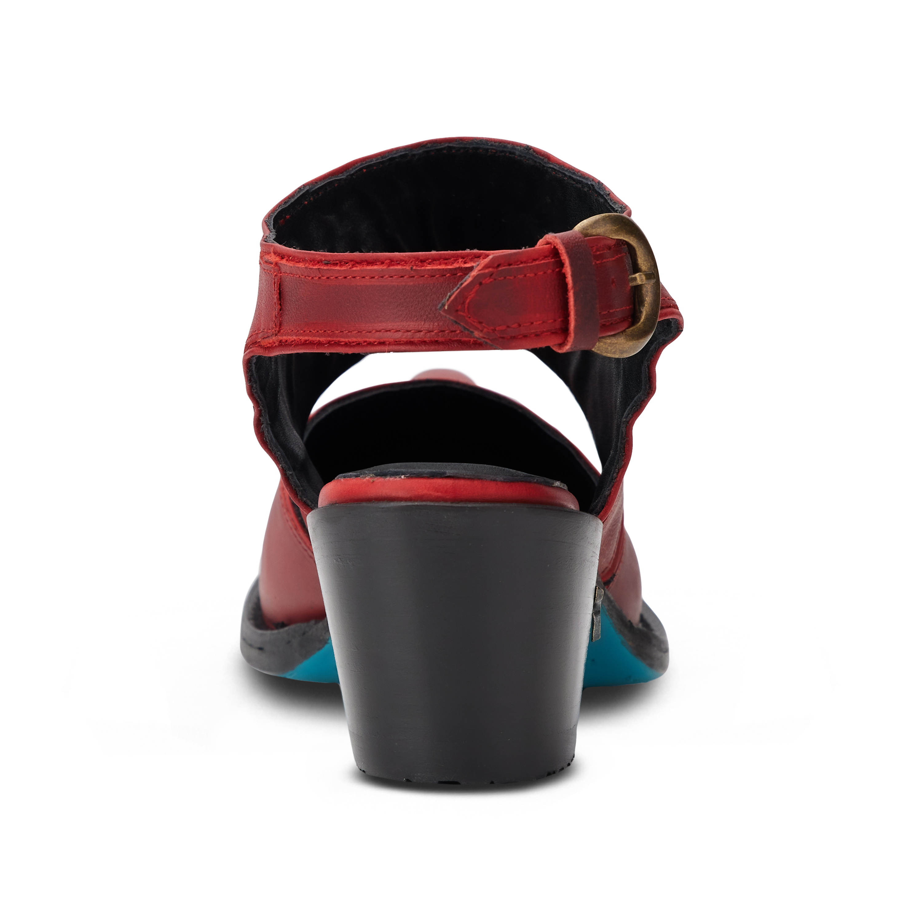 Plain Jane Slingback Mule - Smoldering Ruby Mule Western Fashion by Lane