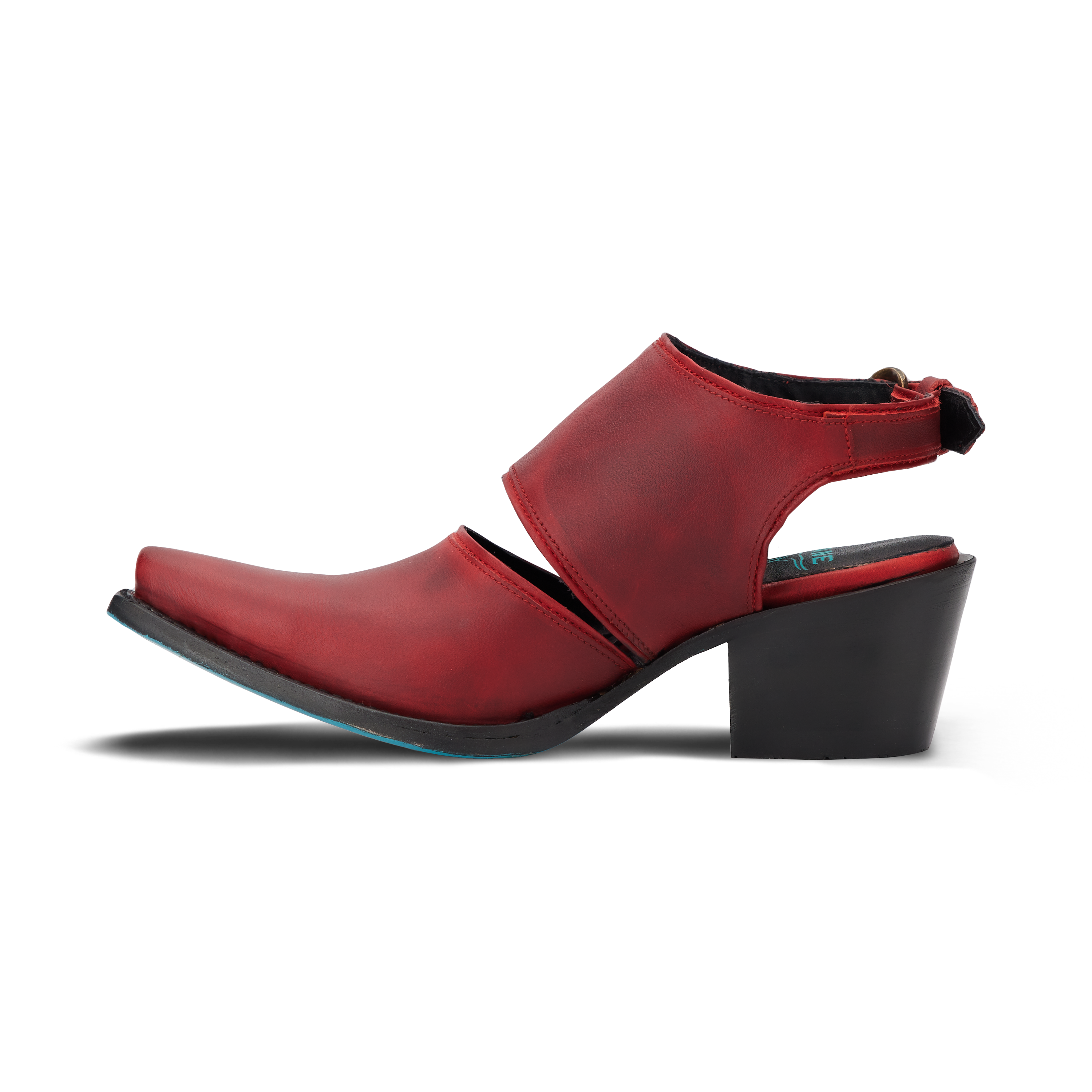 Plain Jane Slingback Mule - Smoldering Ruby Mule Western Fashion by Lane
