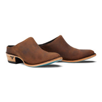 Plain Jane Mule - Burnt Caramel Mule  Western Fashion by Lane