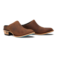 Plain Jane Mule - Burnt Caramel Mule Burnt Caramel Western Fashion by Lane