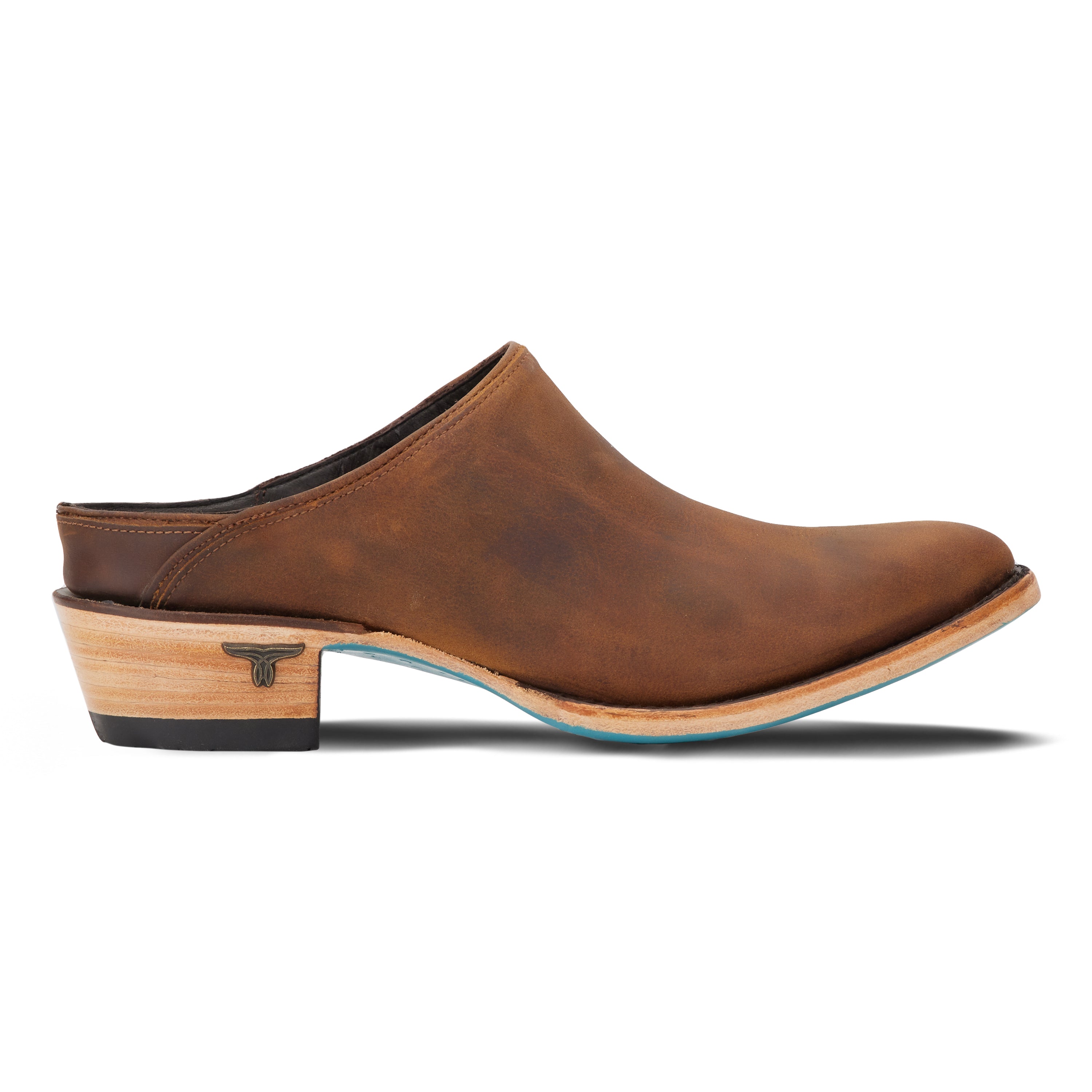 Plain Jane Mule - Burnt Caramel Mule  Western Fashion by Lane