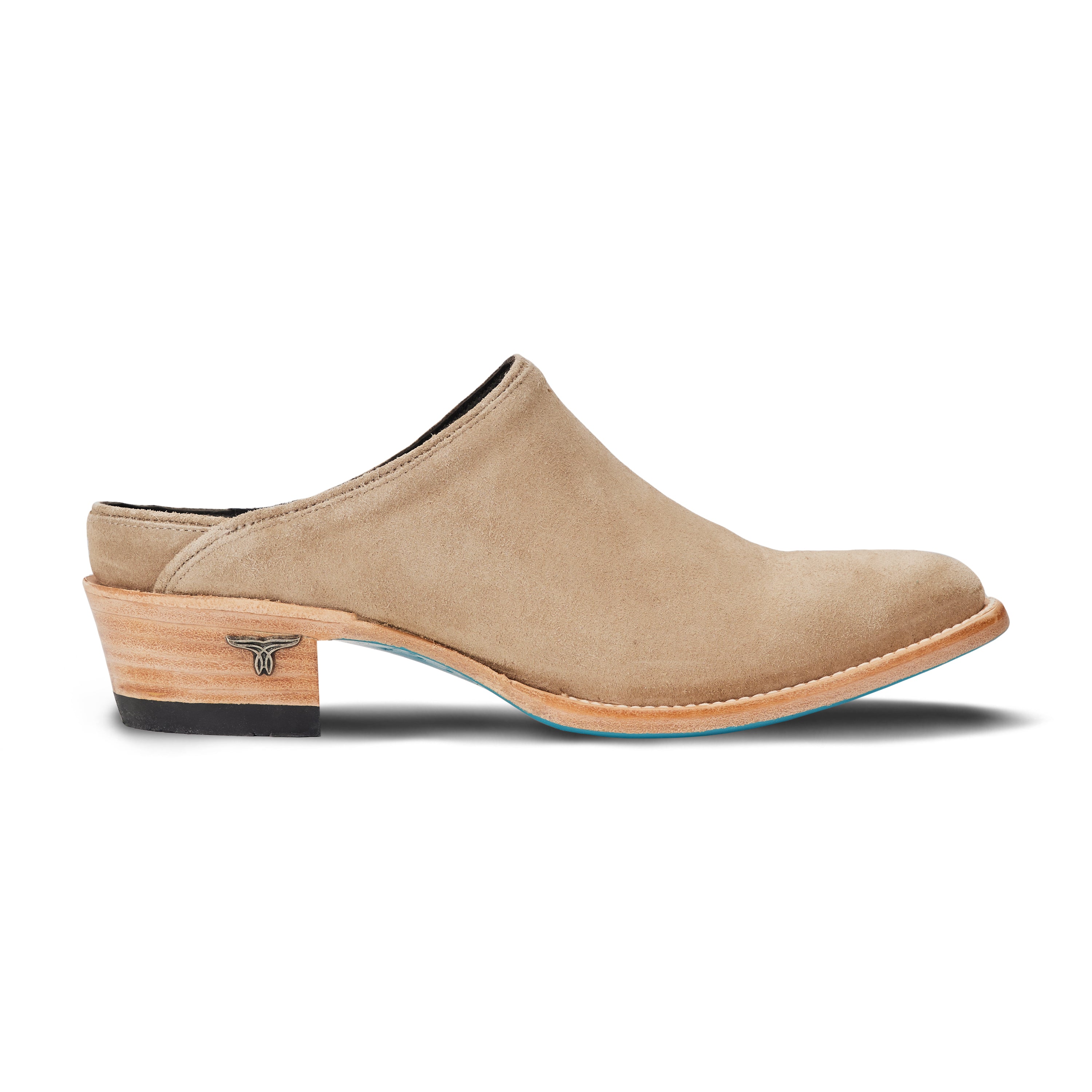 Plain Jane Mule - Latte Suede Mule  Western Fashion by Lane