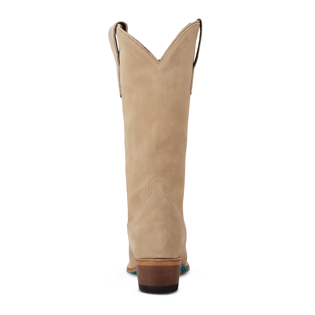 Emma Jane Boot - Latte Suede Ladies Boot Western Fashion by Lane