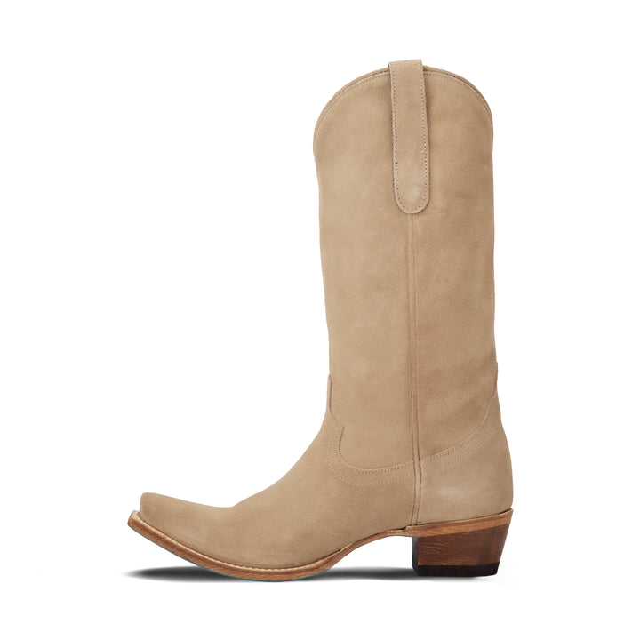 Emma Jane Boot - Latte Suede Ladies Boot Western Fashion by Lane