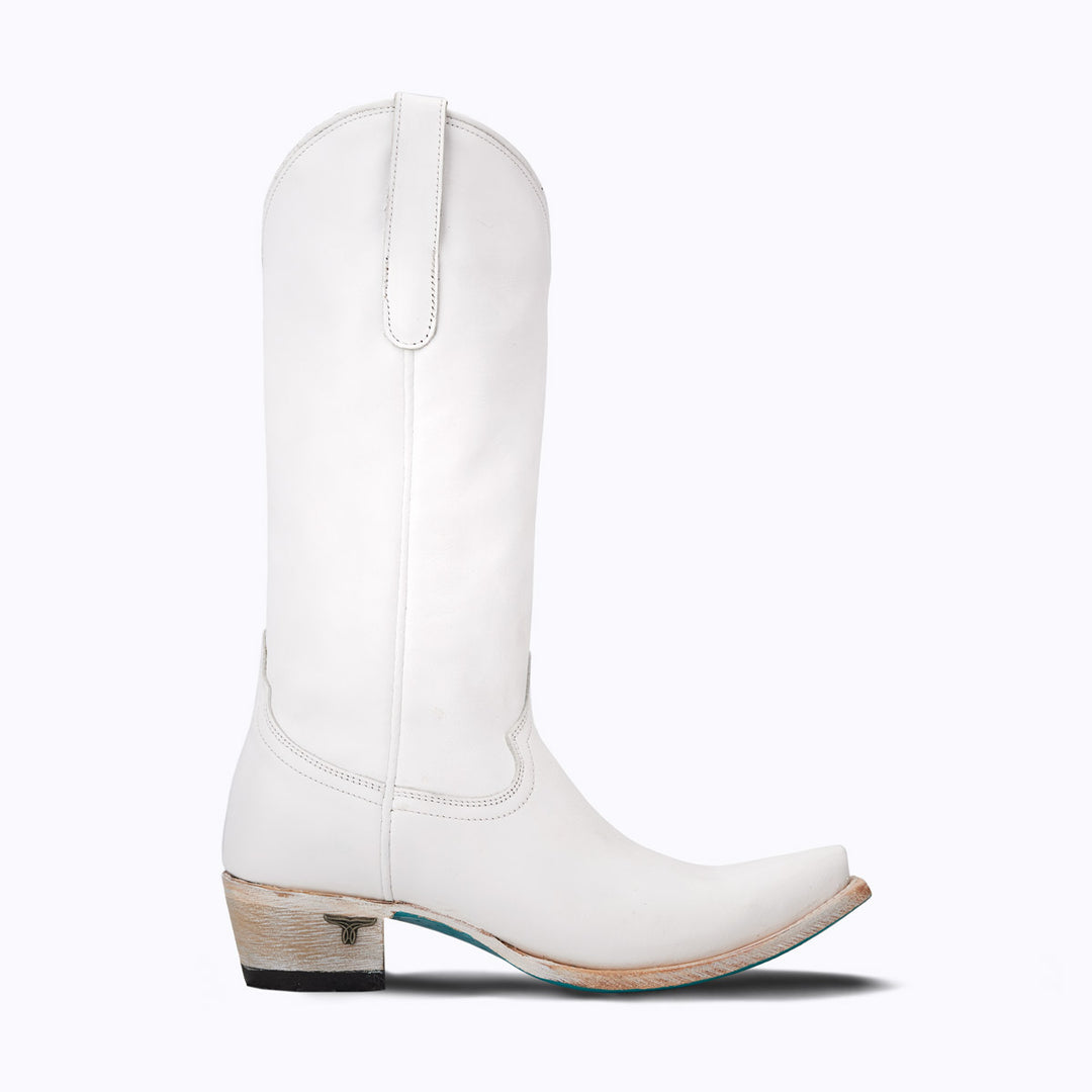 Emma Jane - Matte White Ladies Boot  Western Fashion by Lane