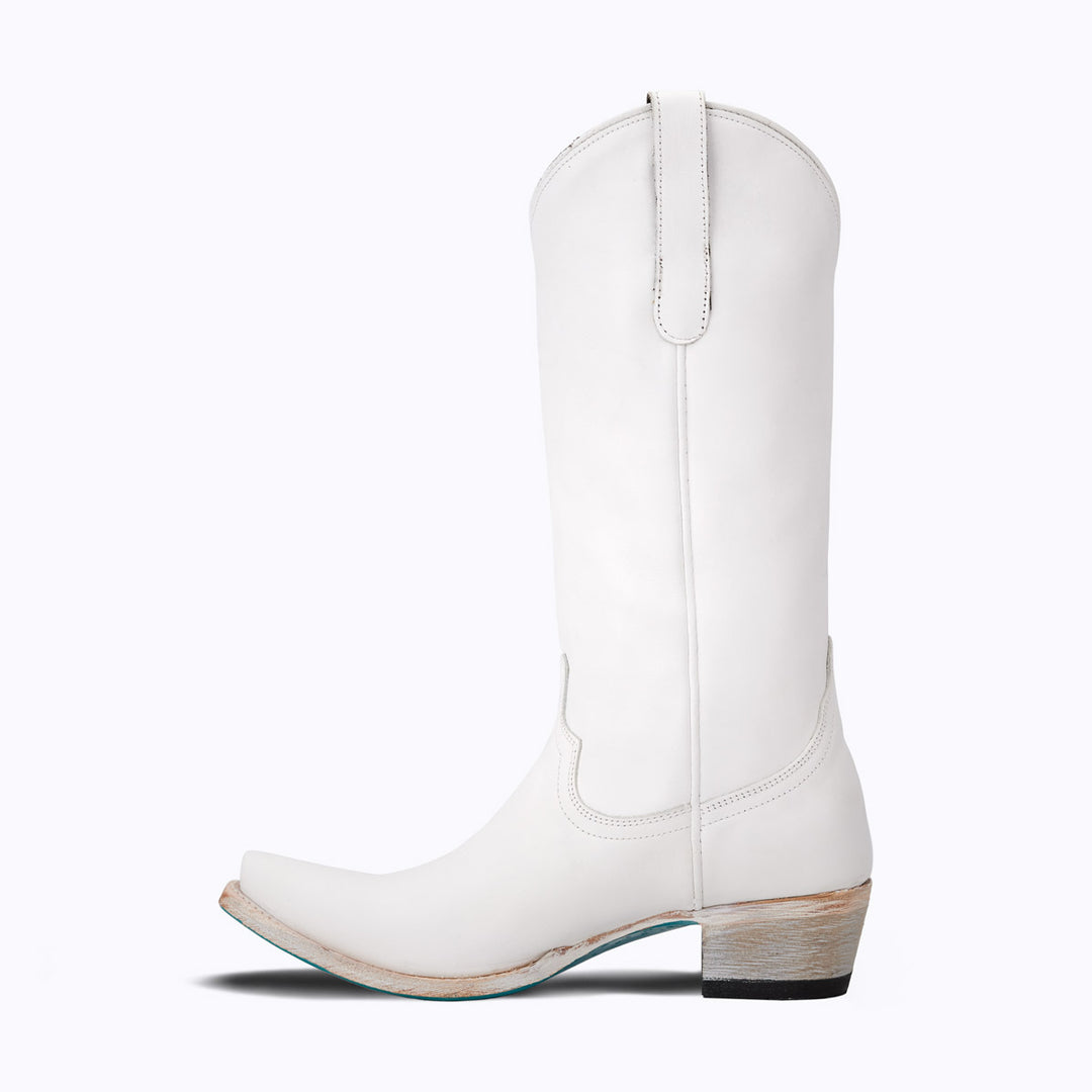 Emma Jane - Matte White Ladies Boot  Western Fashion by Lane