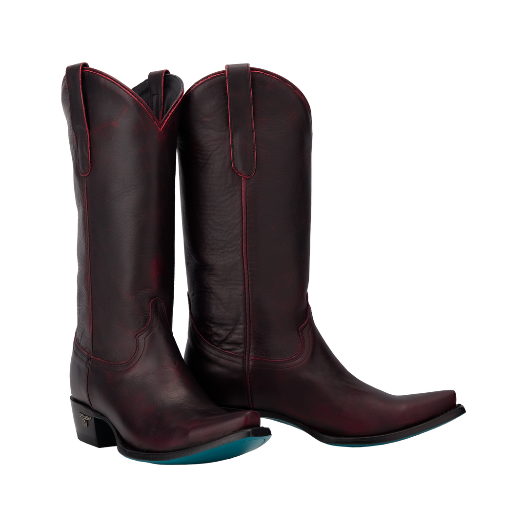 Emma Jane Boot Black Cherry Snip Toe Women s Cowboy Boots