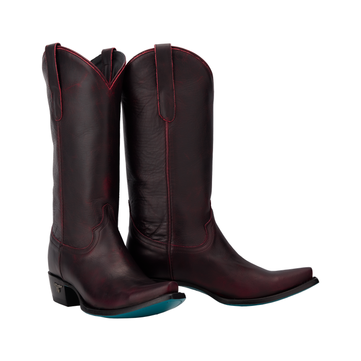 Emma Jane Boot Black Cherry Snip Toe Women s Cowboy Boots