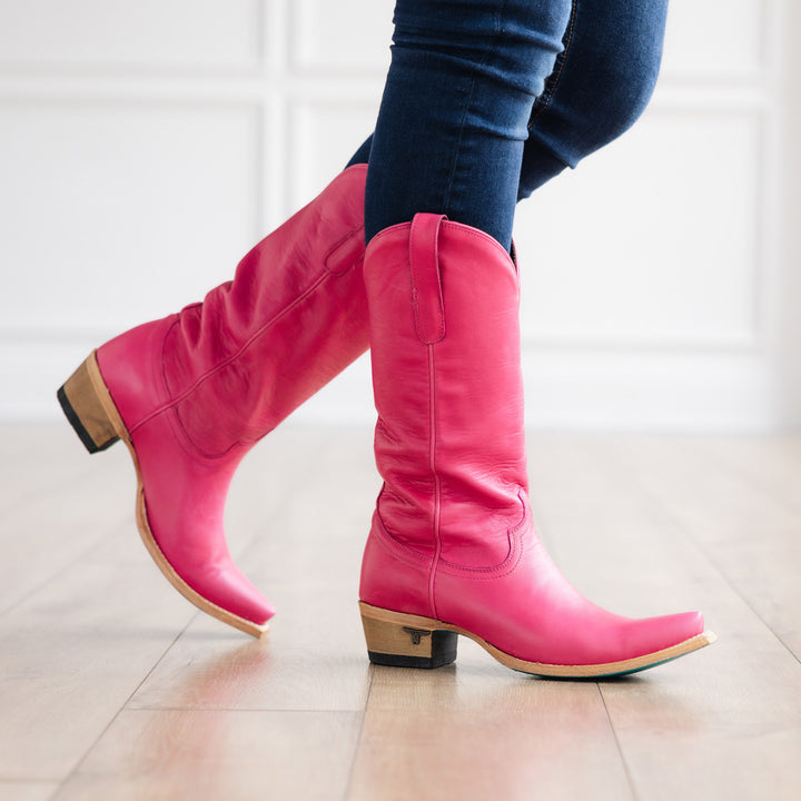 Emma Jane Ladies Boot Hot Pink Western Fashion by Lane