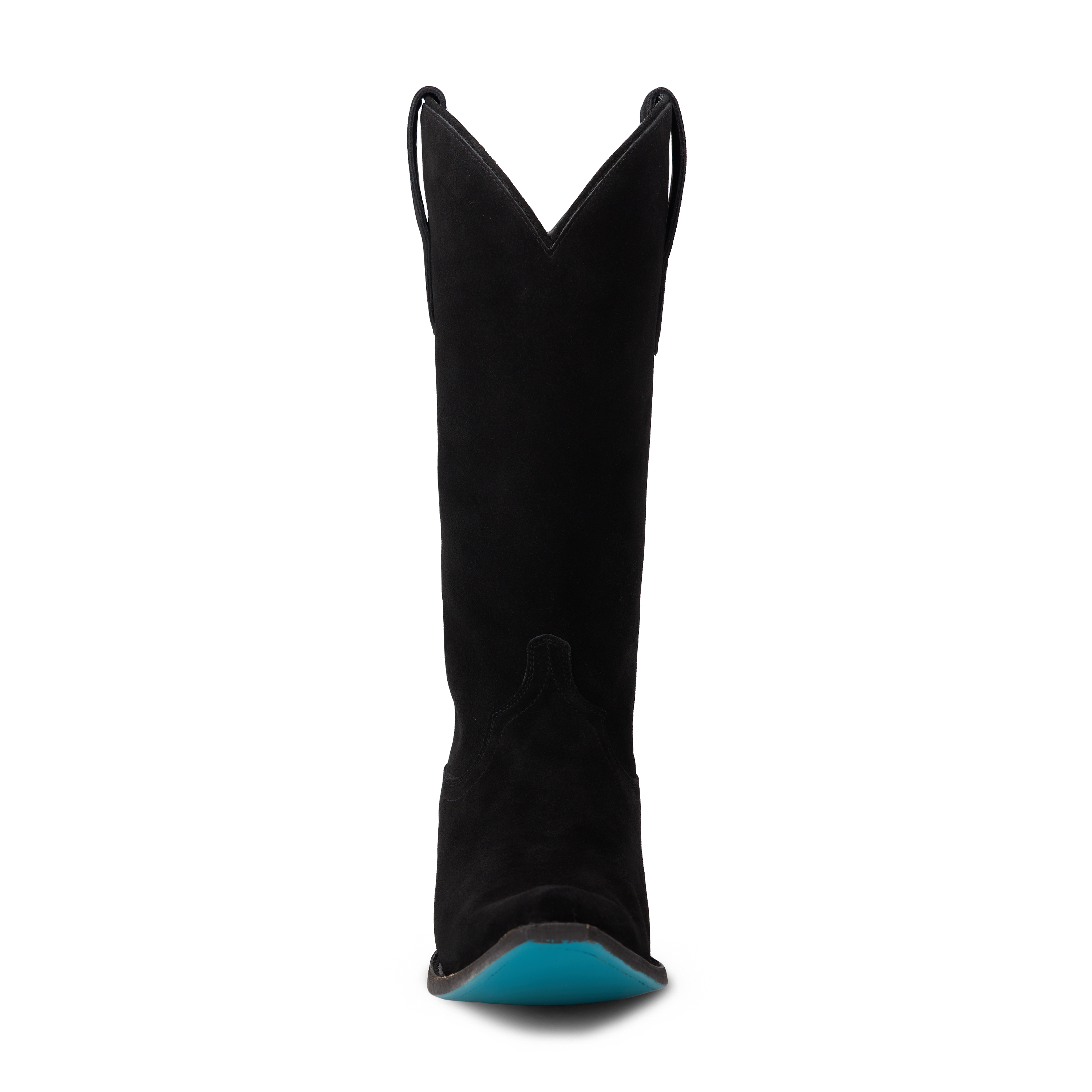 Emma Jane Boot - Soft Black Suede Ladies Boot Western Fashion by Lane