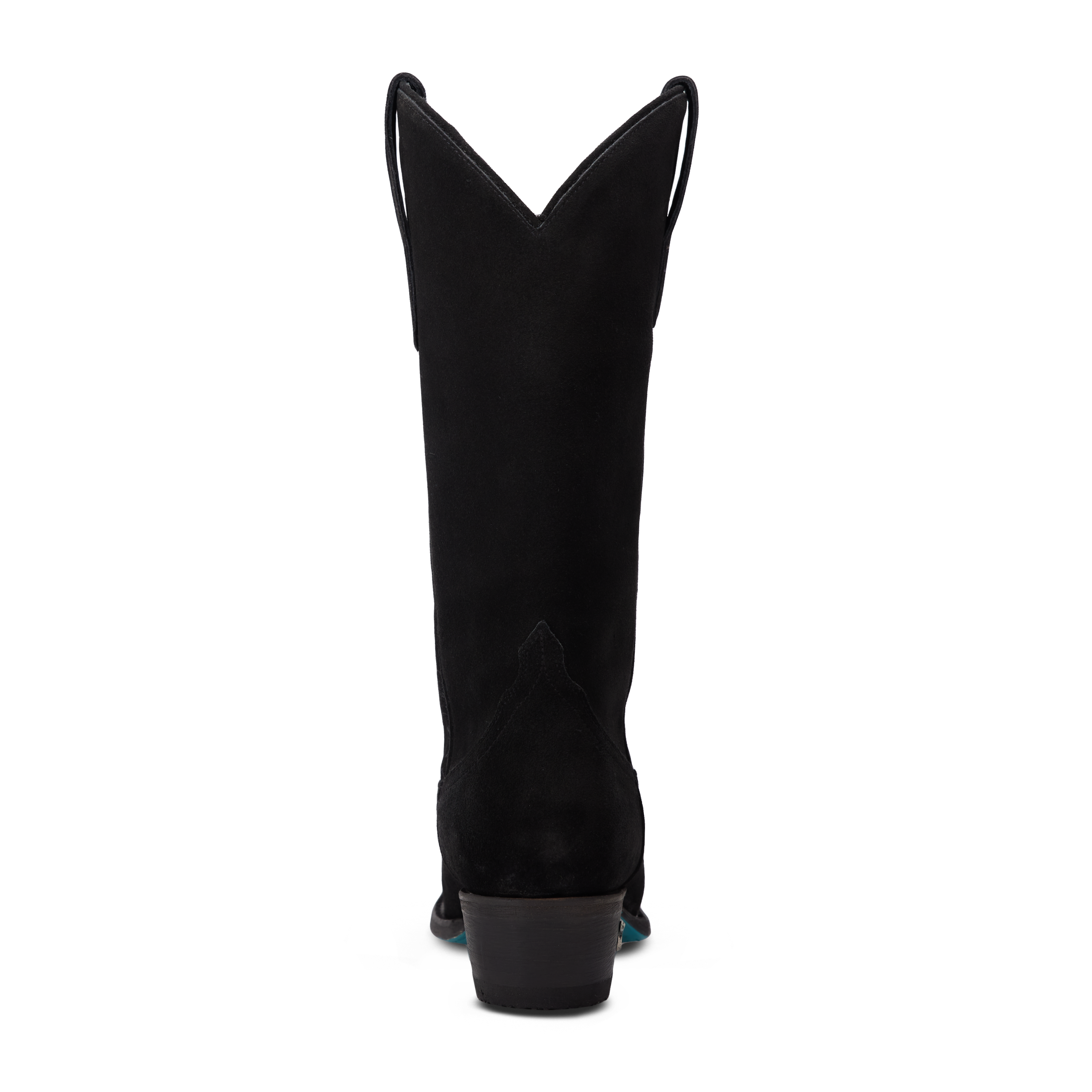 Emma Jane Boot - Soft Black Suede Ladies Boot Western Fashion by Lane