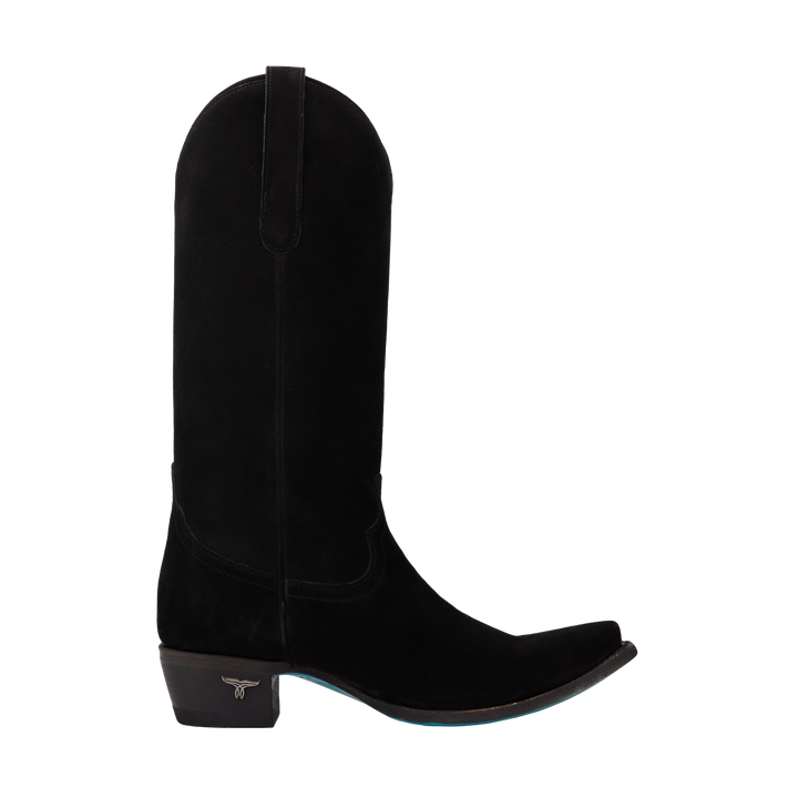 Emma Jane Boot - Black Suede Ladies Boot  Western Fashion by Lane