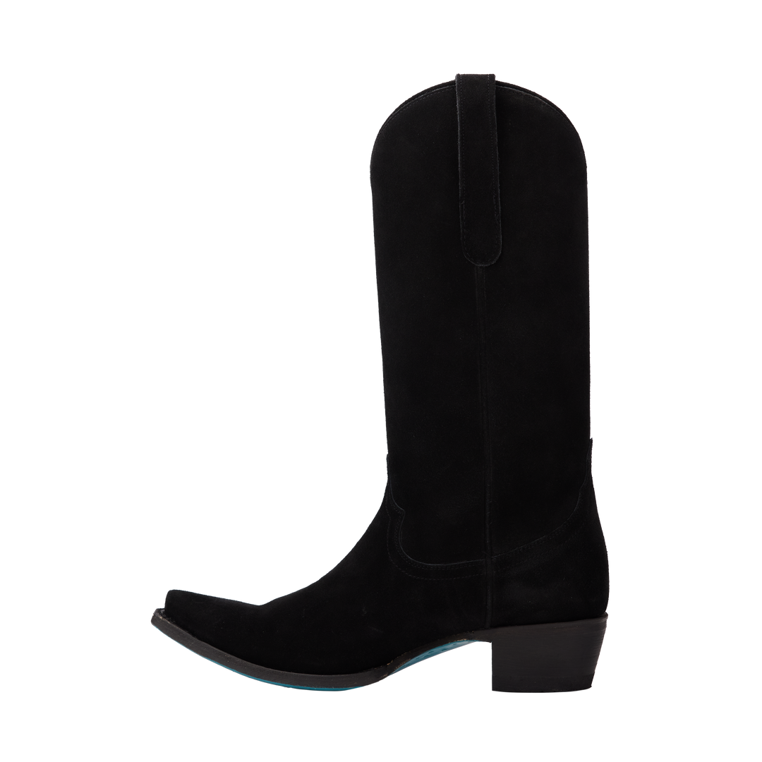 Emma Jane Boot - Black Suede Ladies Boot  Western Fashion by Lane